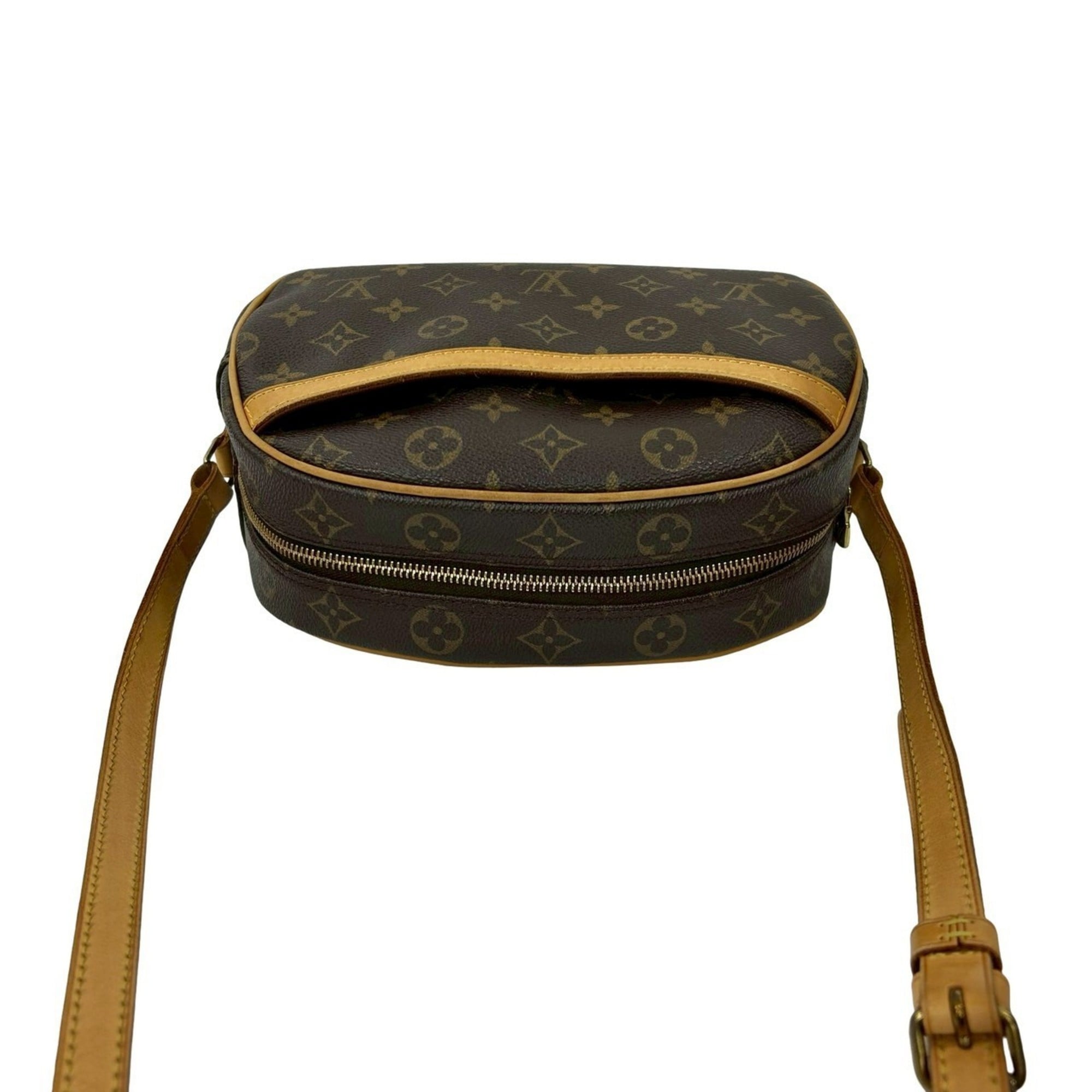 Louis Vuitton Brown Leather Pvc Pochette Shoulder Bag