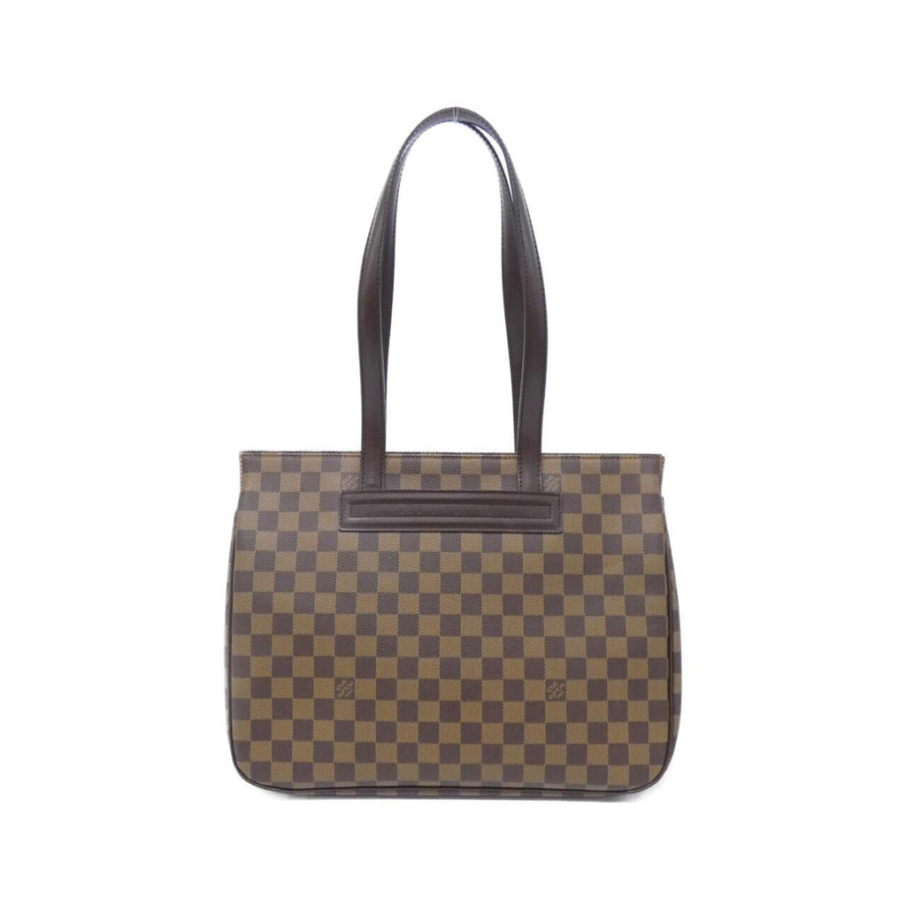 Louis Vuitton Damier Canvas Ebene Coated Canvas Leather Handbag