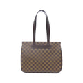 Louis Vuitton Damier Canvas Ebene Coated Canvas Leather Handbag