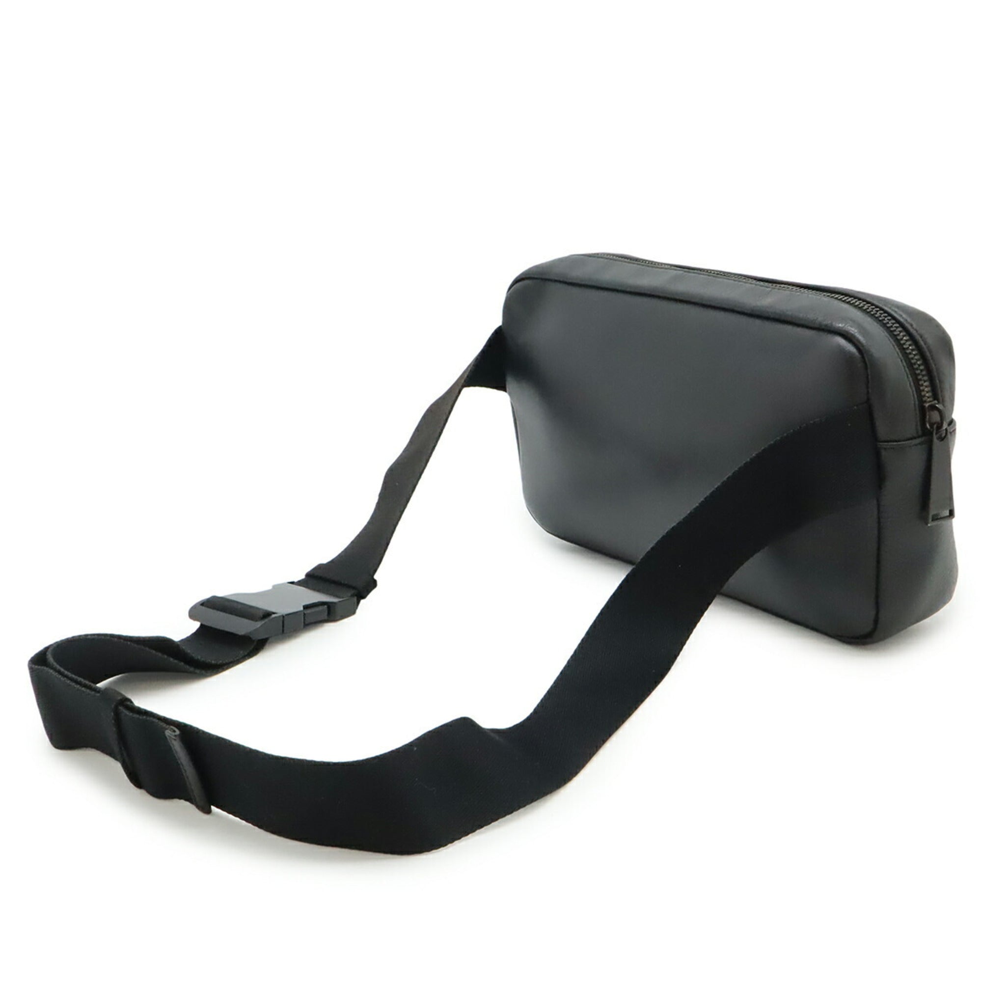 Bottega Veneta Black Leather Sling Bag