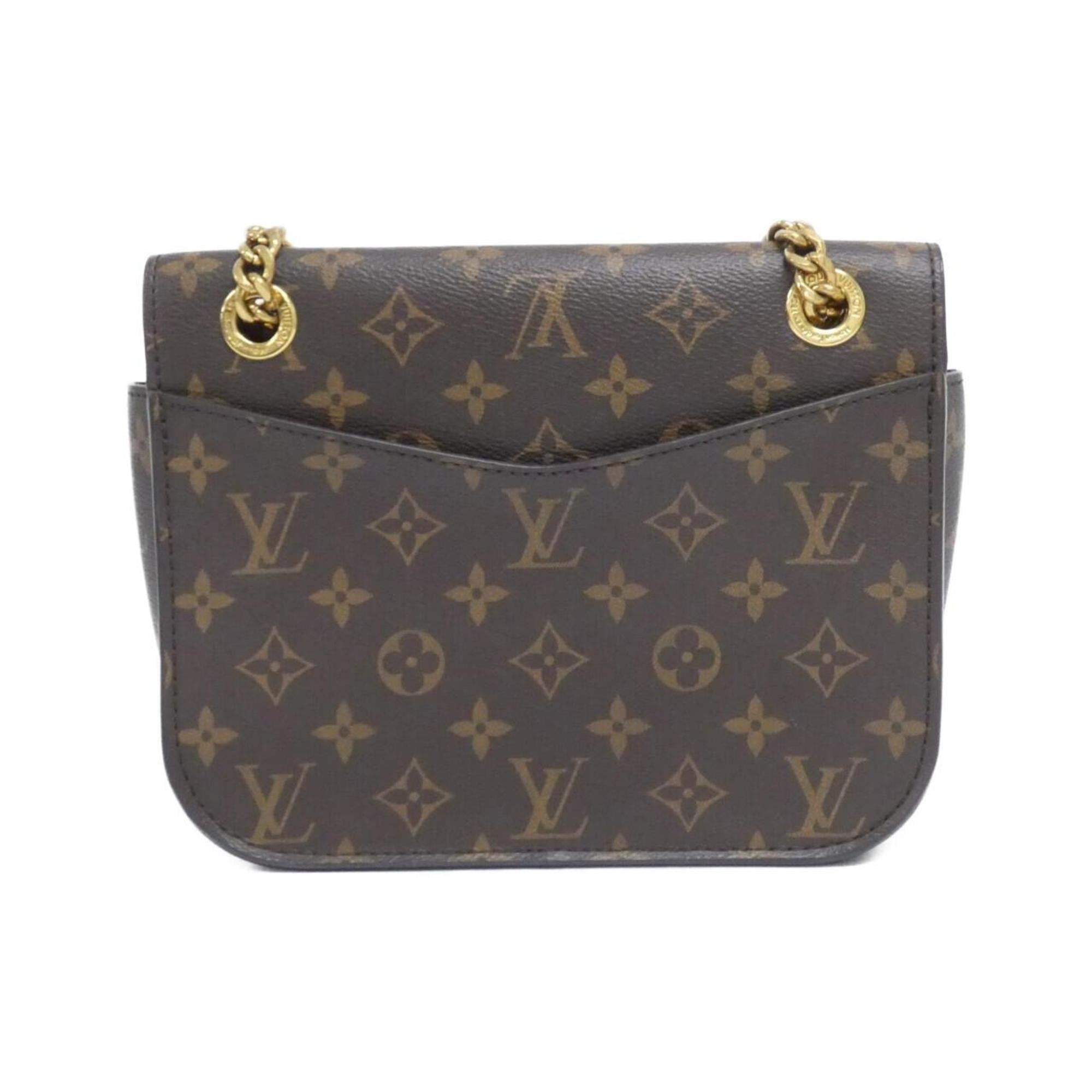 Louis Vuitton Marron Coated Canvas Shoulder Bag