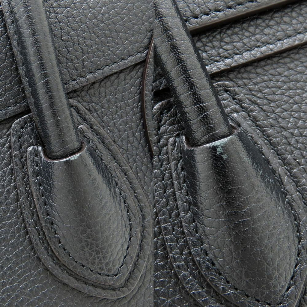 Celine Black Leather Handbag