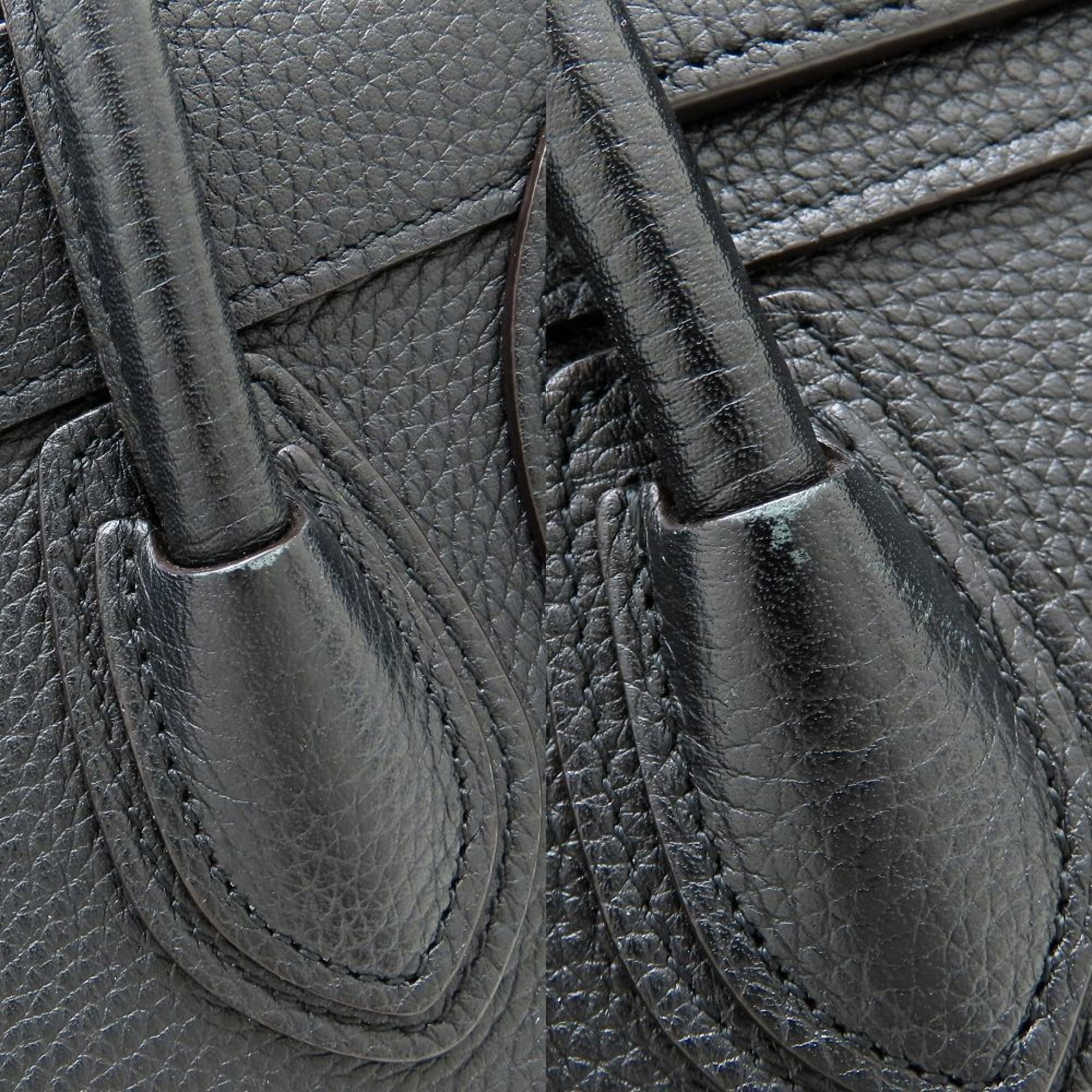 Celine Black Leather Handbag