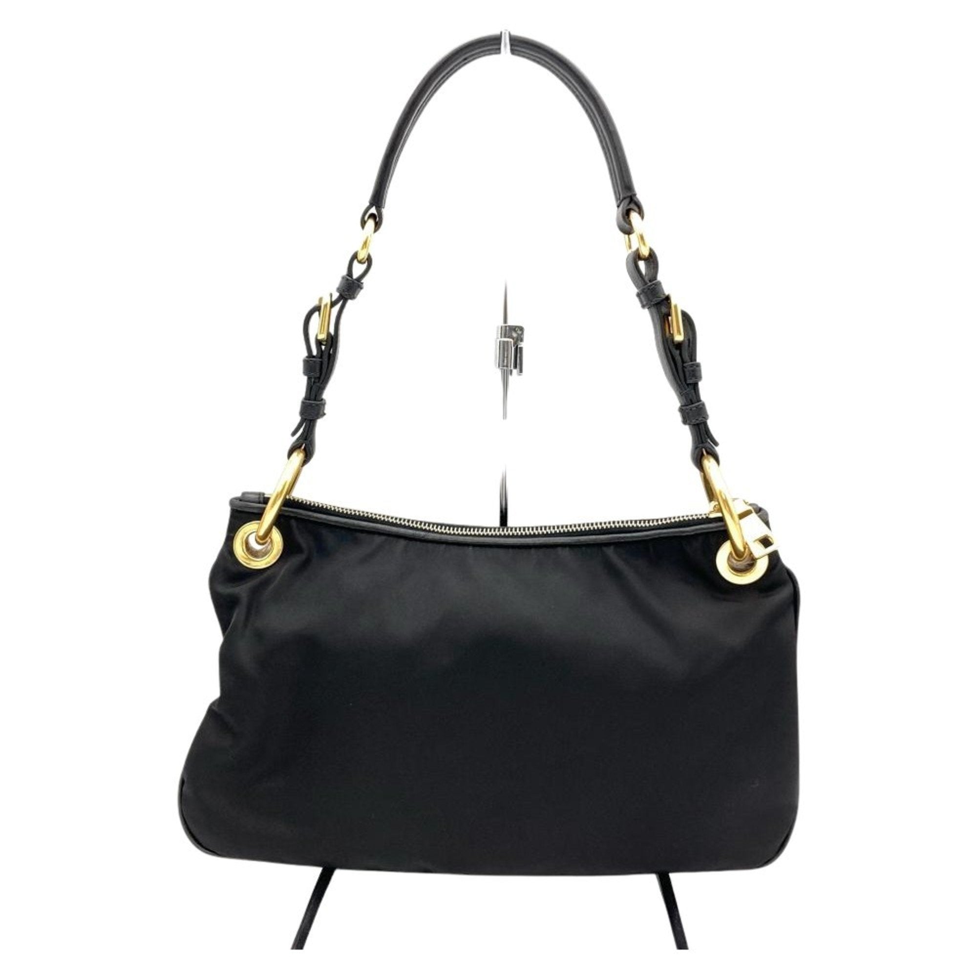Prada Black Nylon Shoulder Bag