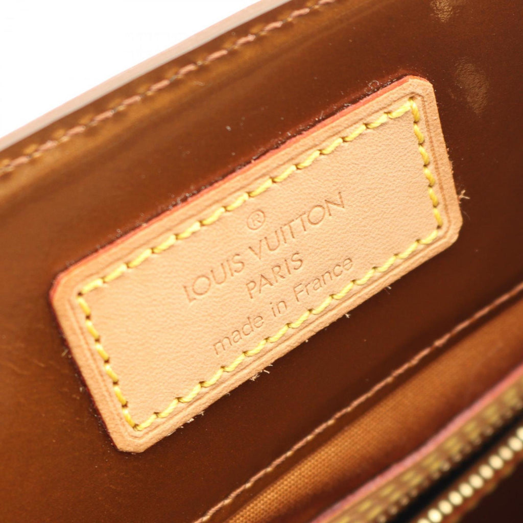 Louis Vuitton Bronze Brown Leather Tote Bag