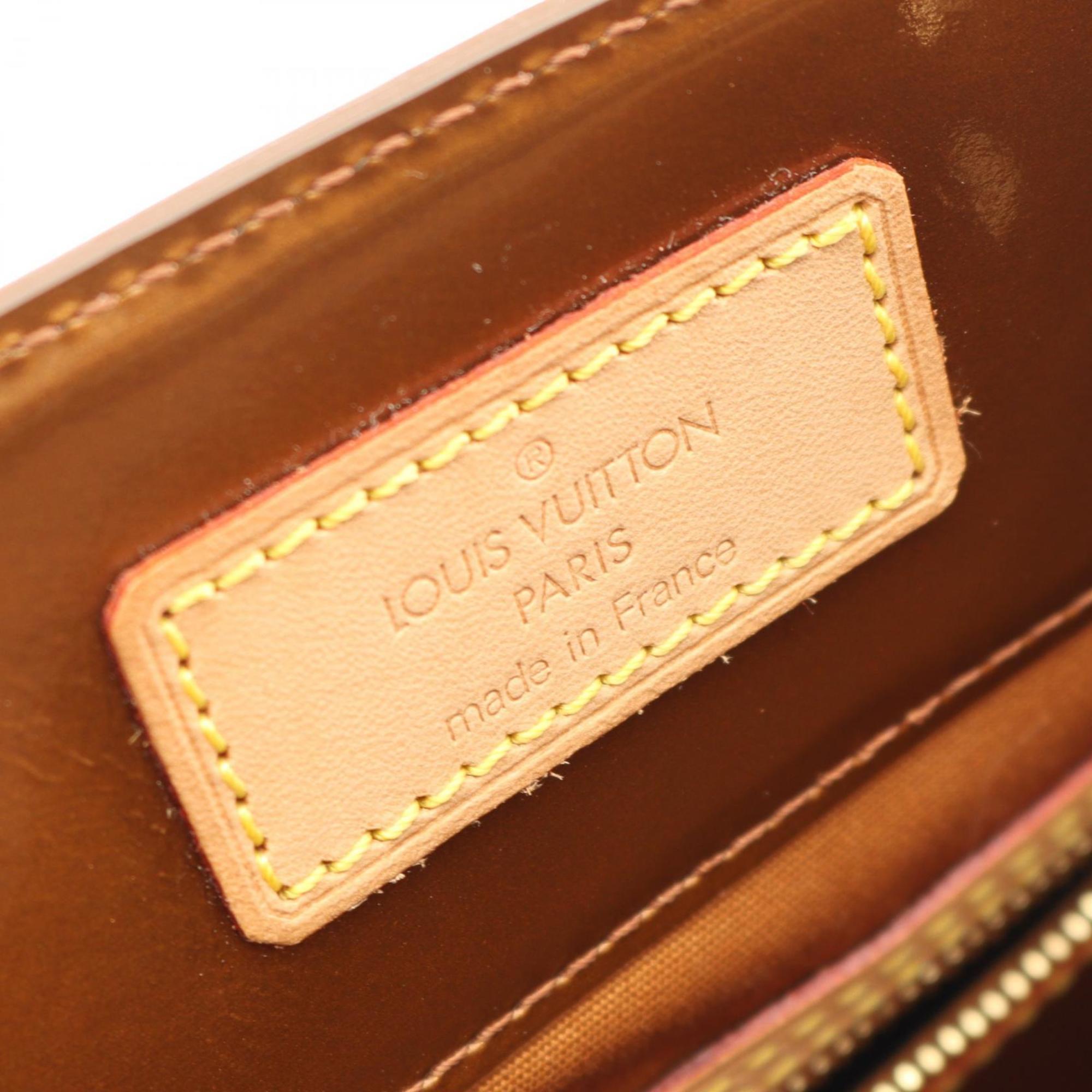 Louis Vuitton Bronze Brown Leather Tote Bag