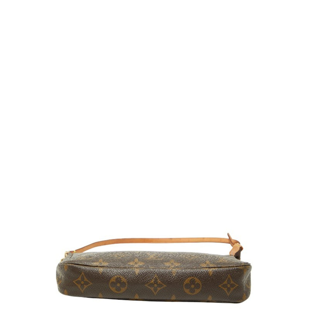 Louis Vuitton Brown Pvc Leather Handbag Pochette