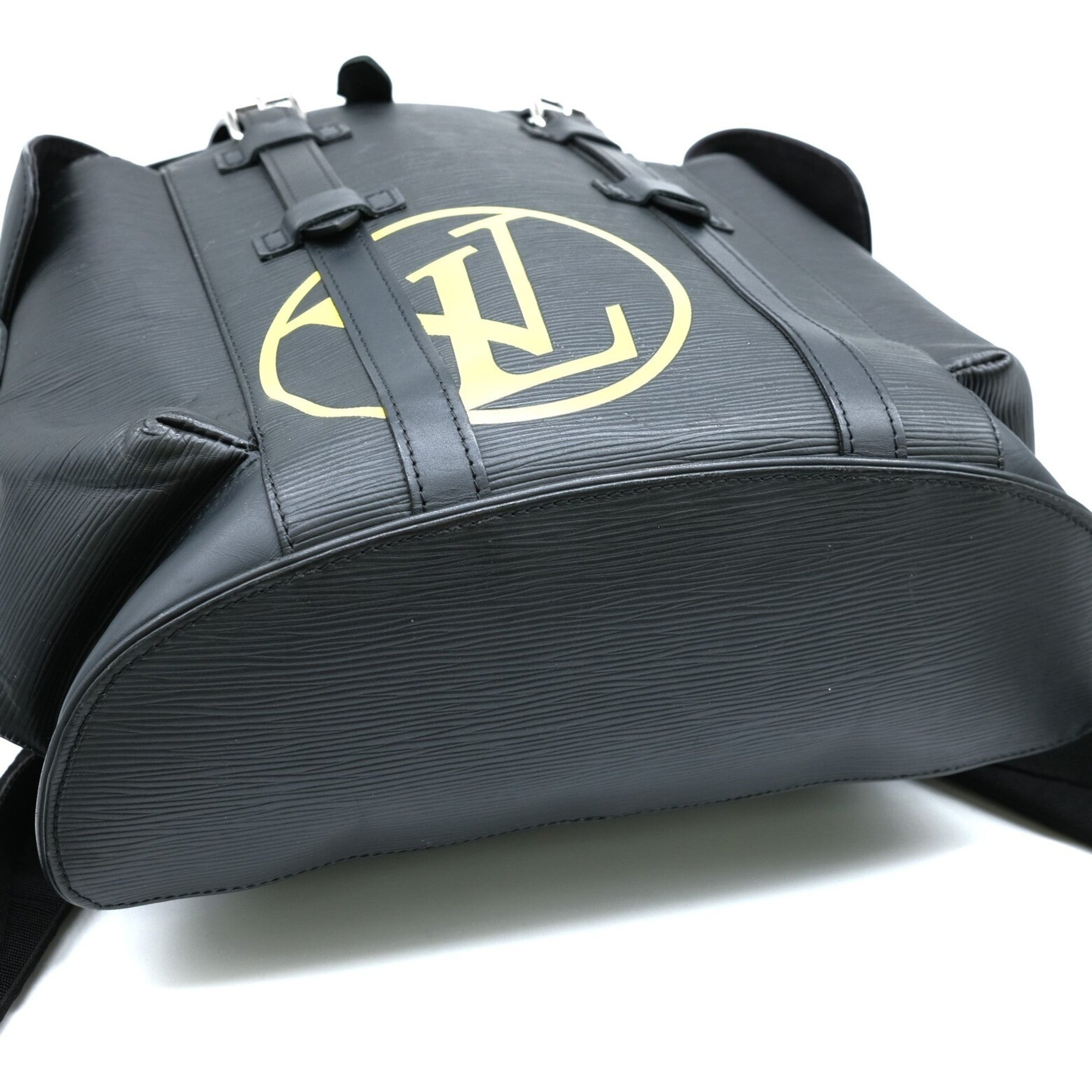 Louis Vuitton Black Epi Leather Backpack