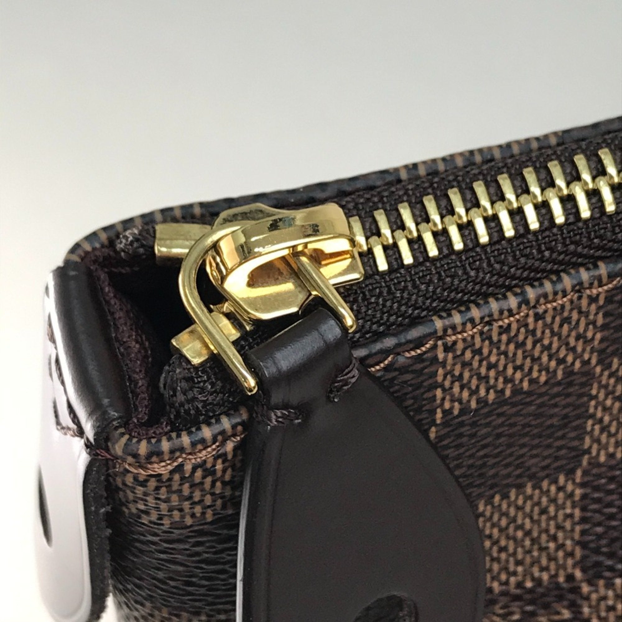 Louis Vuitton Brown Damier Canvas Ebene Damier Canvas Shoulder Bag Tote Bag