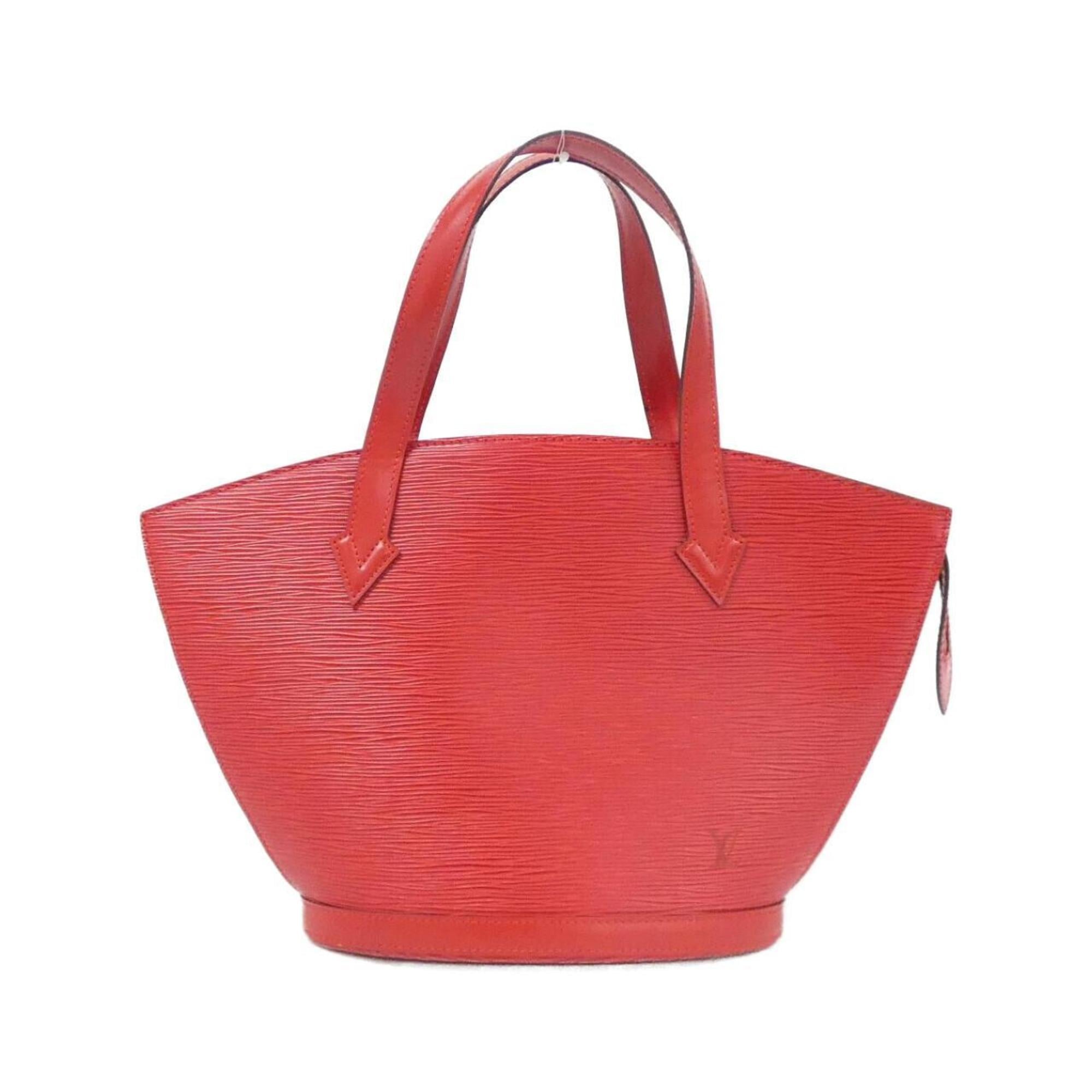 Louis Vuitton Red Color Leather Handbag