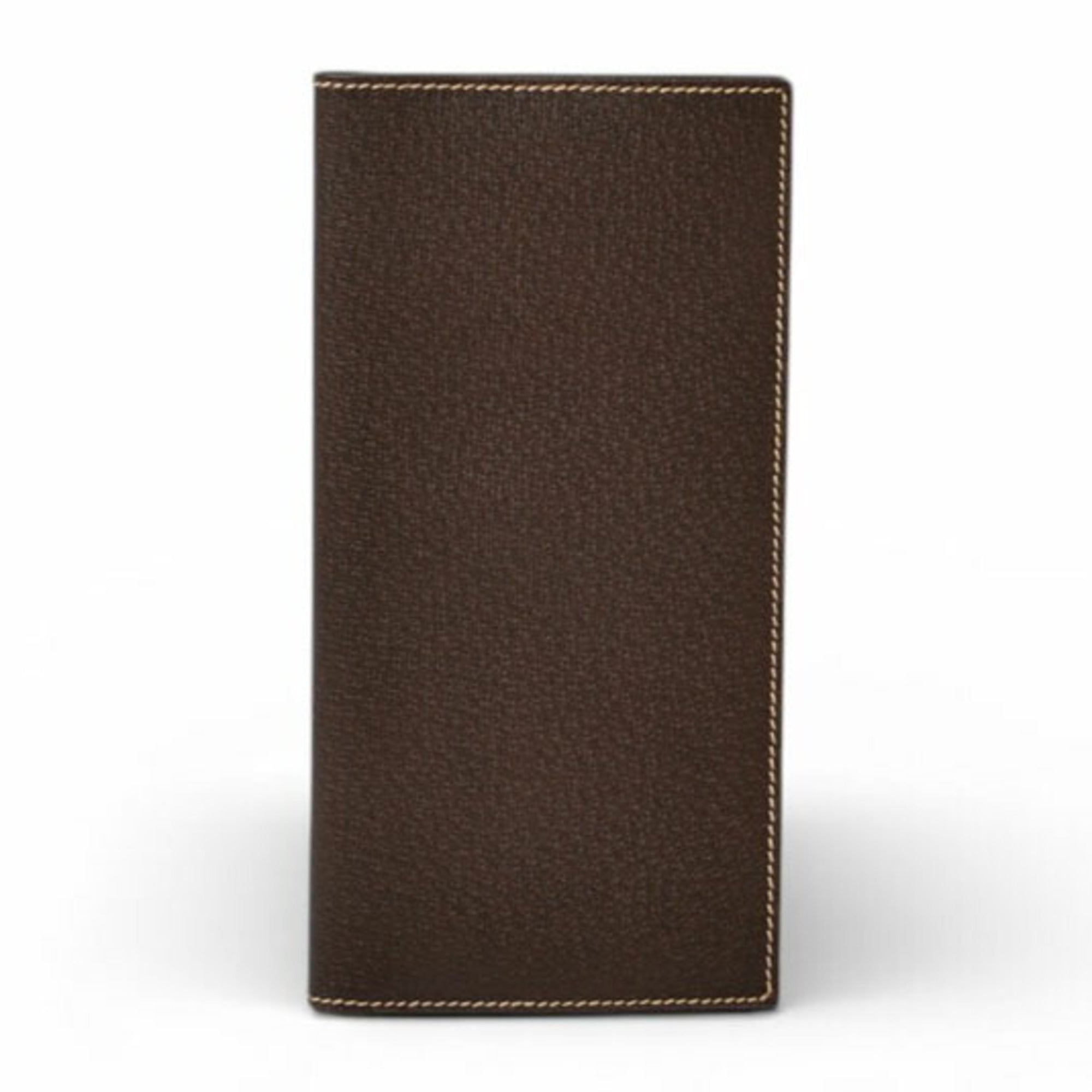 Gucci Brown Leather Long Wallet (Bi-Fold) (Pre-Owned)