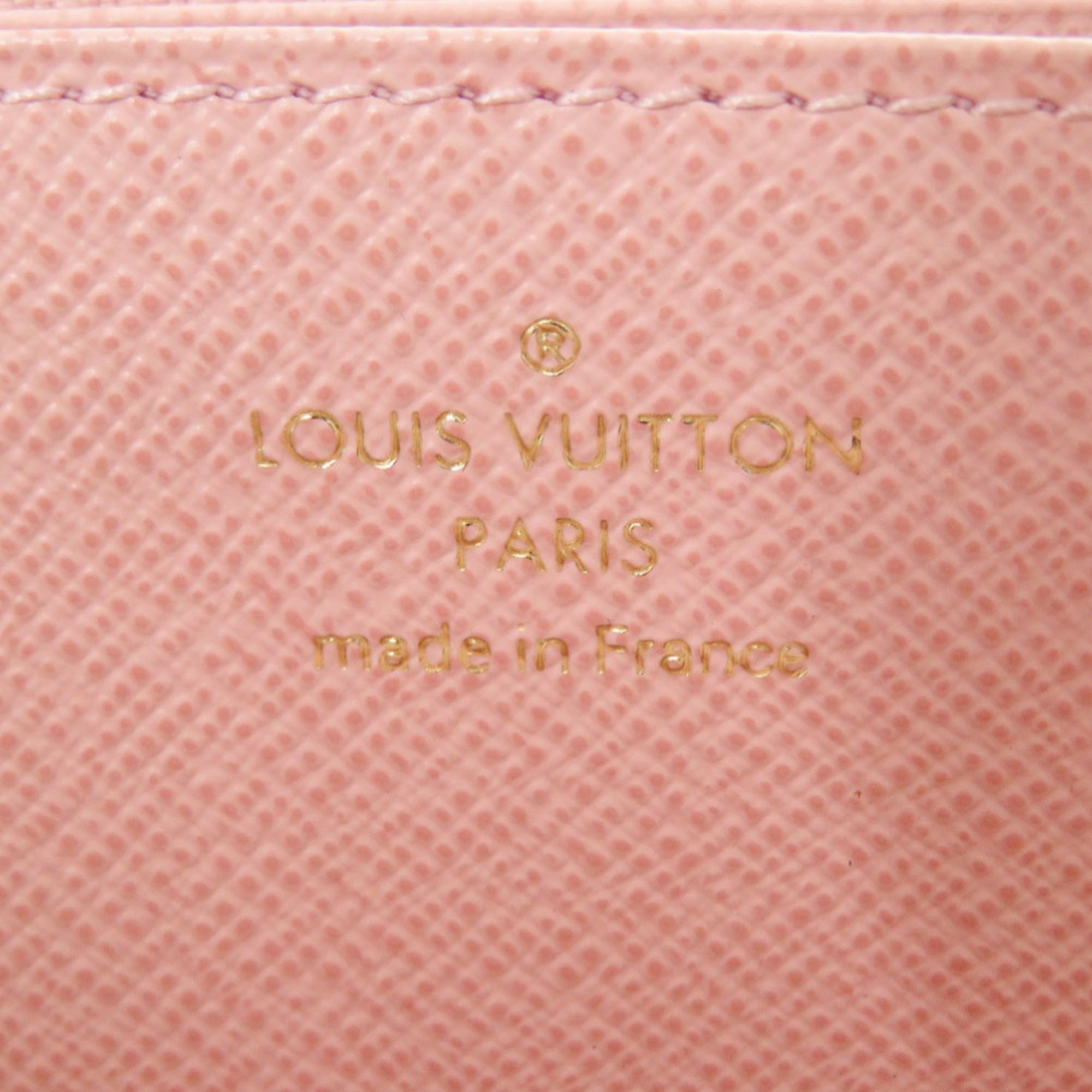 Louis Vuitton Monogram Rose Ballerine Monogram Long Wallet