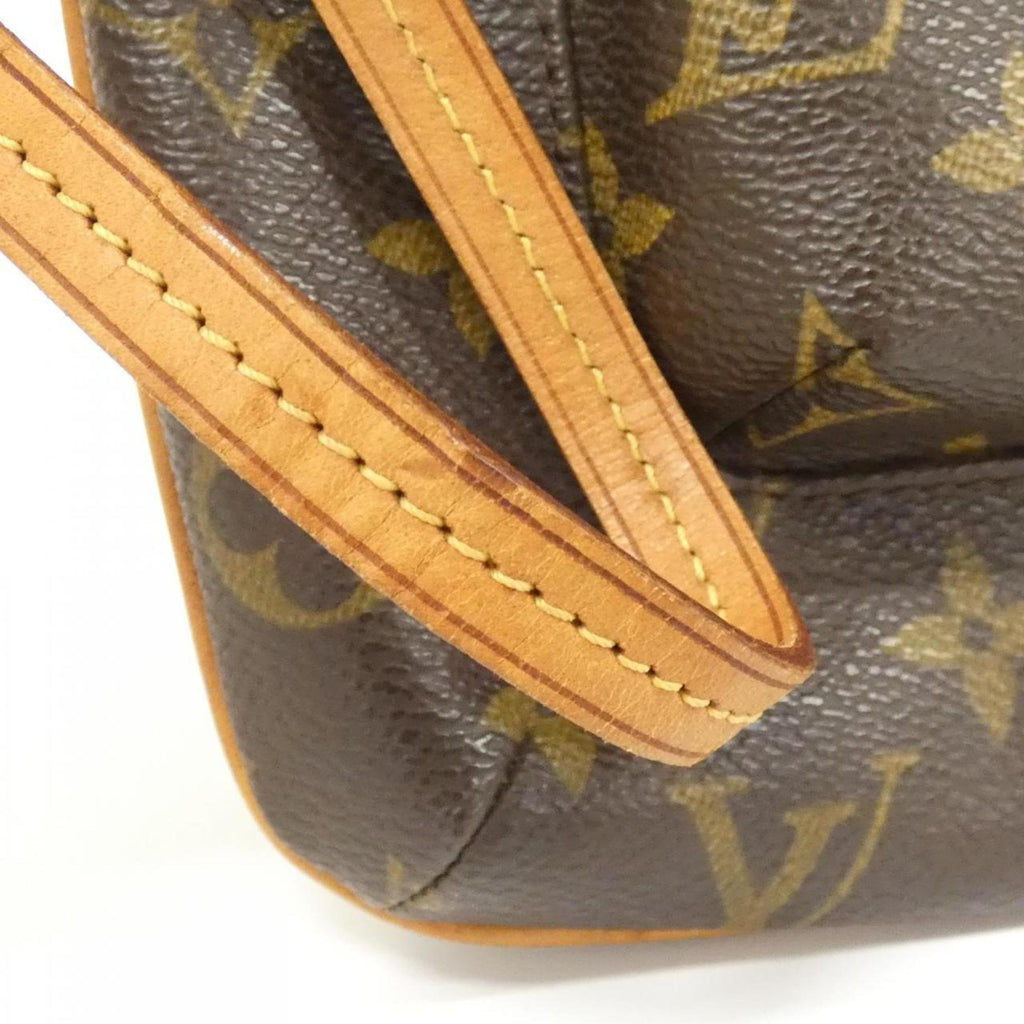Louis Vuitton Marron Coated Canvas Handbag