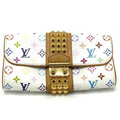 Louis Vuitton Blanc Multi-Color Monogram Multicolore Clutch Bag Pochette