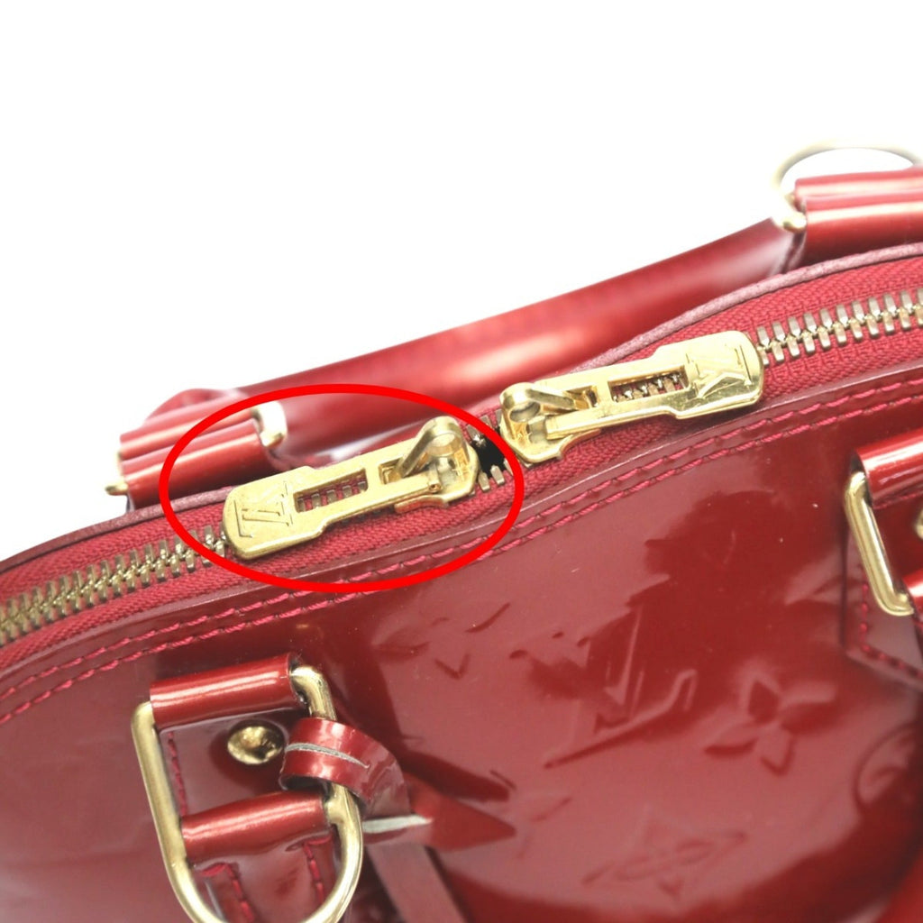 Louis Vuitton Monogram Vernis Red Color Monogram Vernis Handbag
