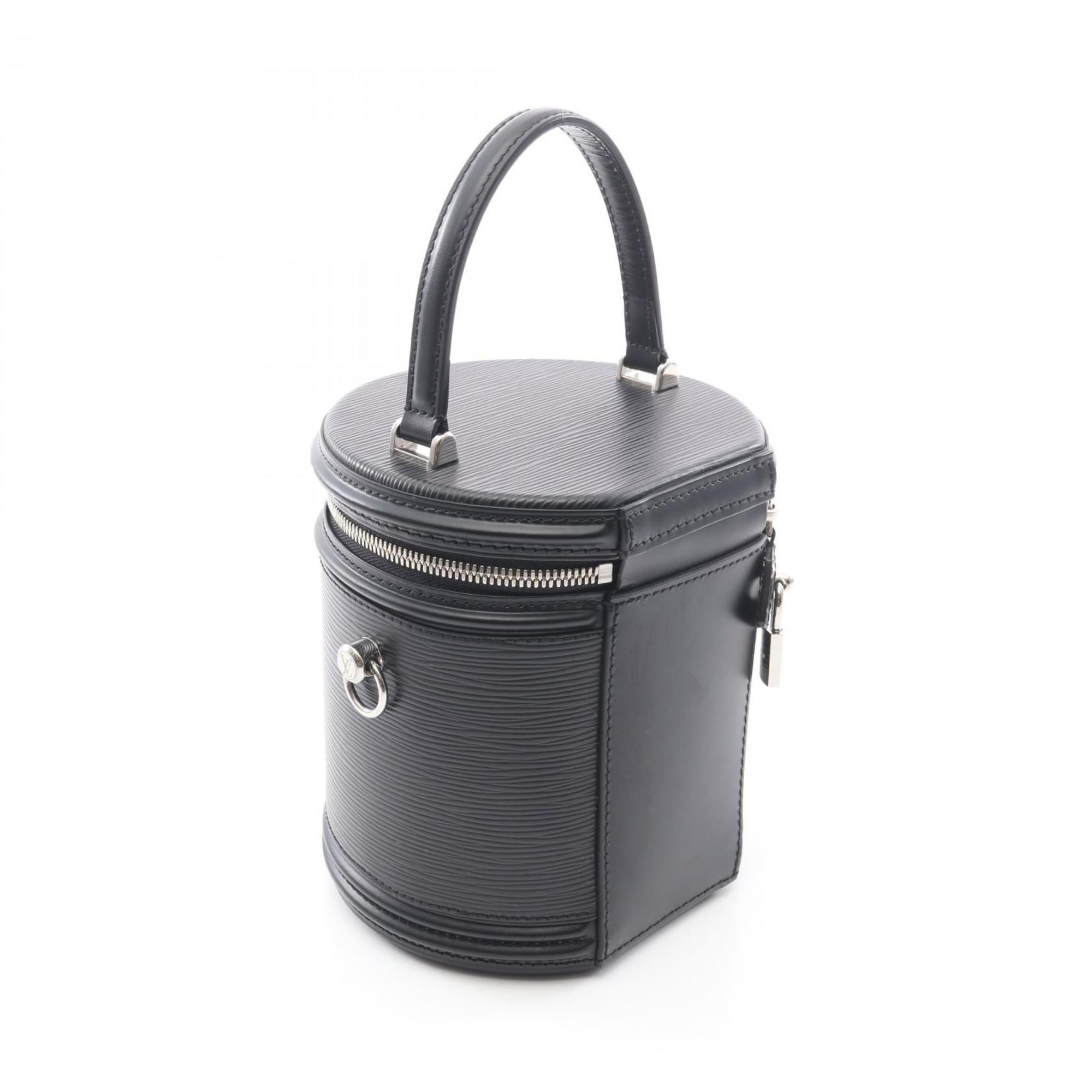 Louis Vuitton Black Epi Leather Handbag