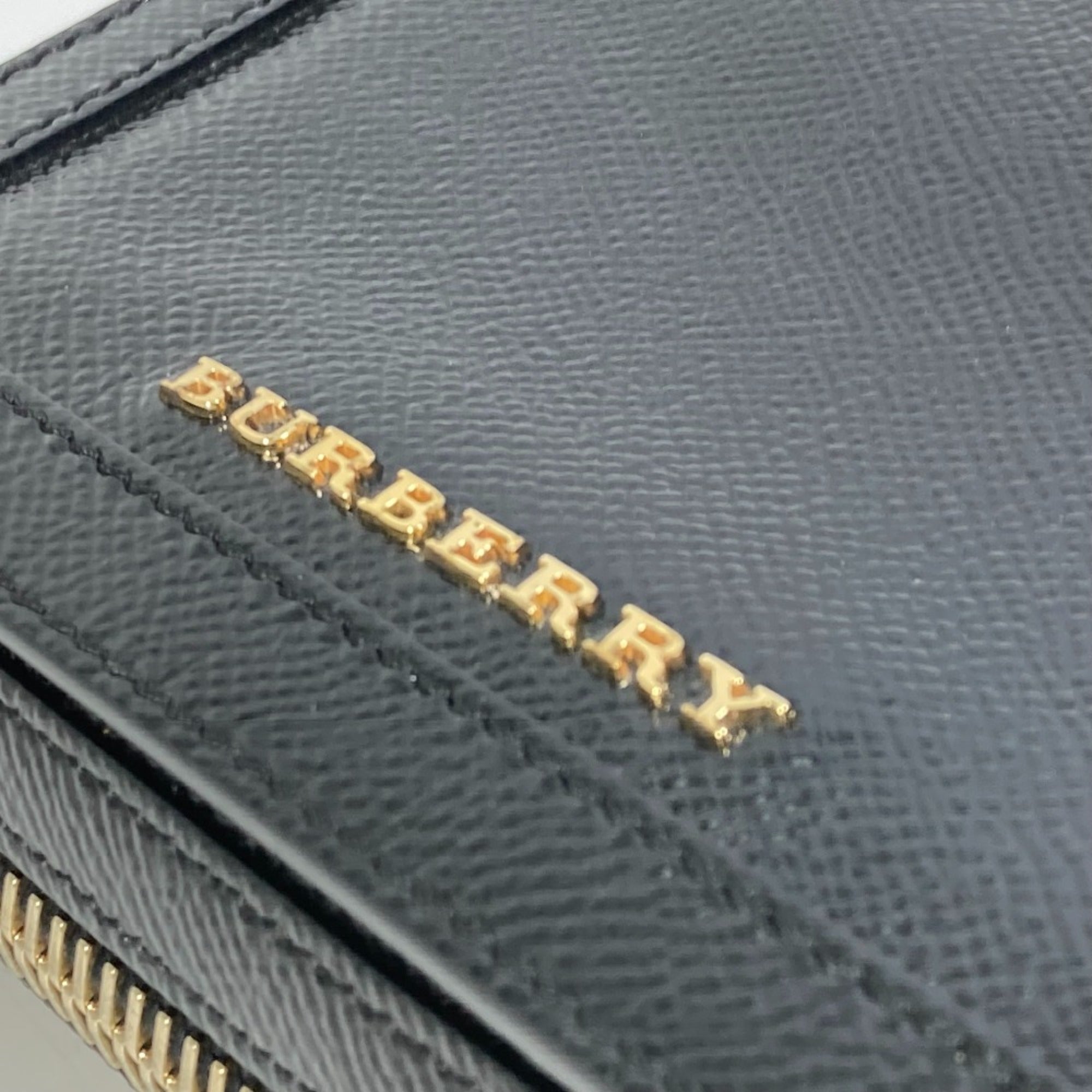 Burberry Black Leather Shoulder Bag