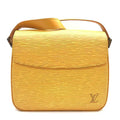 Louis Vuitton Yellow Epi Leather Shoulder Bag