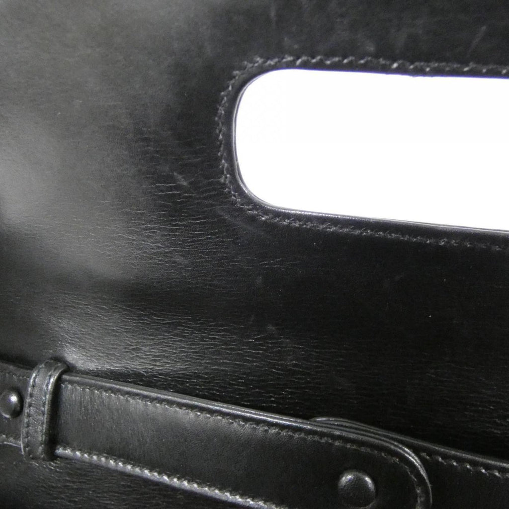 Gucci Black Leather Handbag (Pre-Owned)
