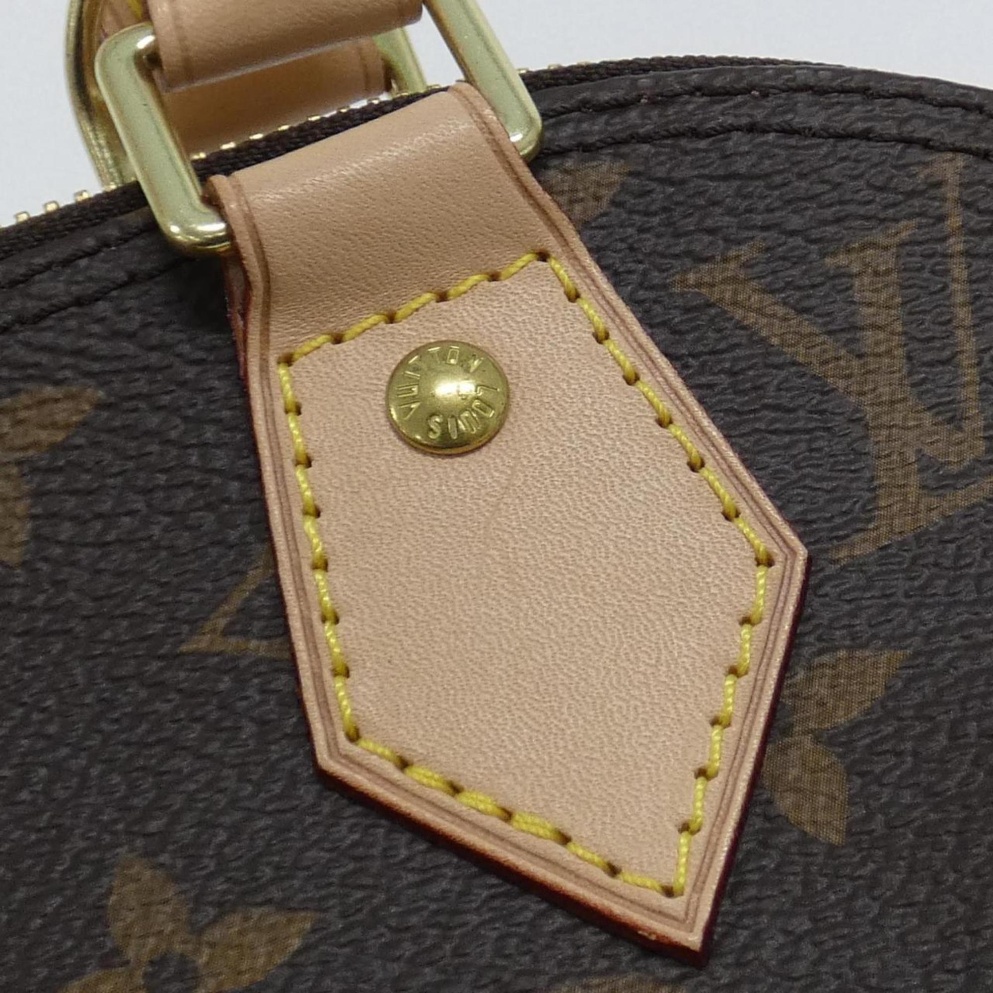 Louis Vuitton Marron Coated Canvas Handbag