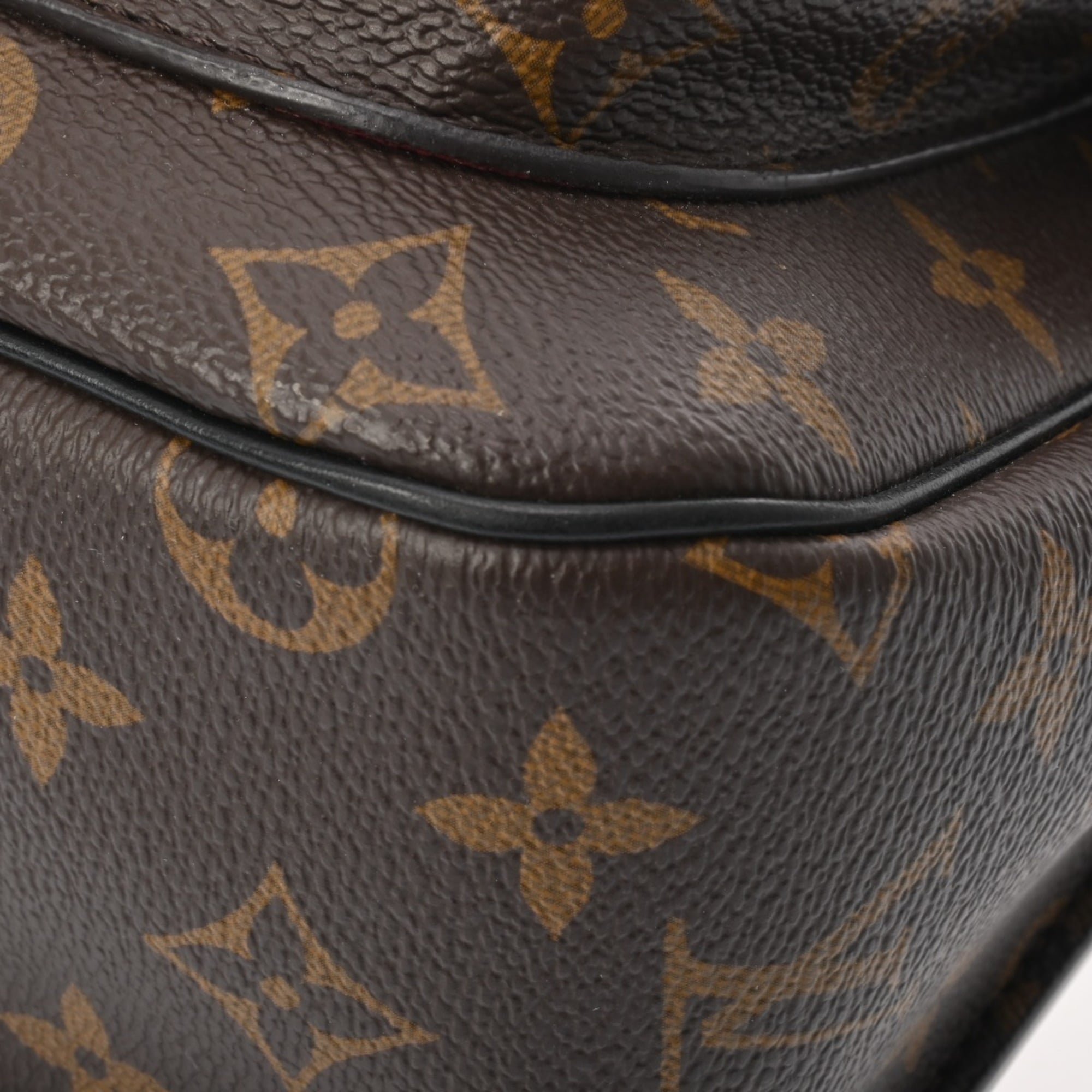 Louis Vuitton Brown Monogram Canvas Shoulder Bag