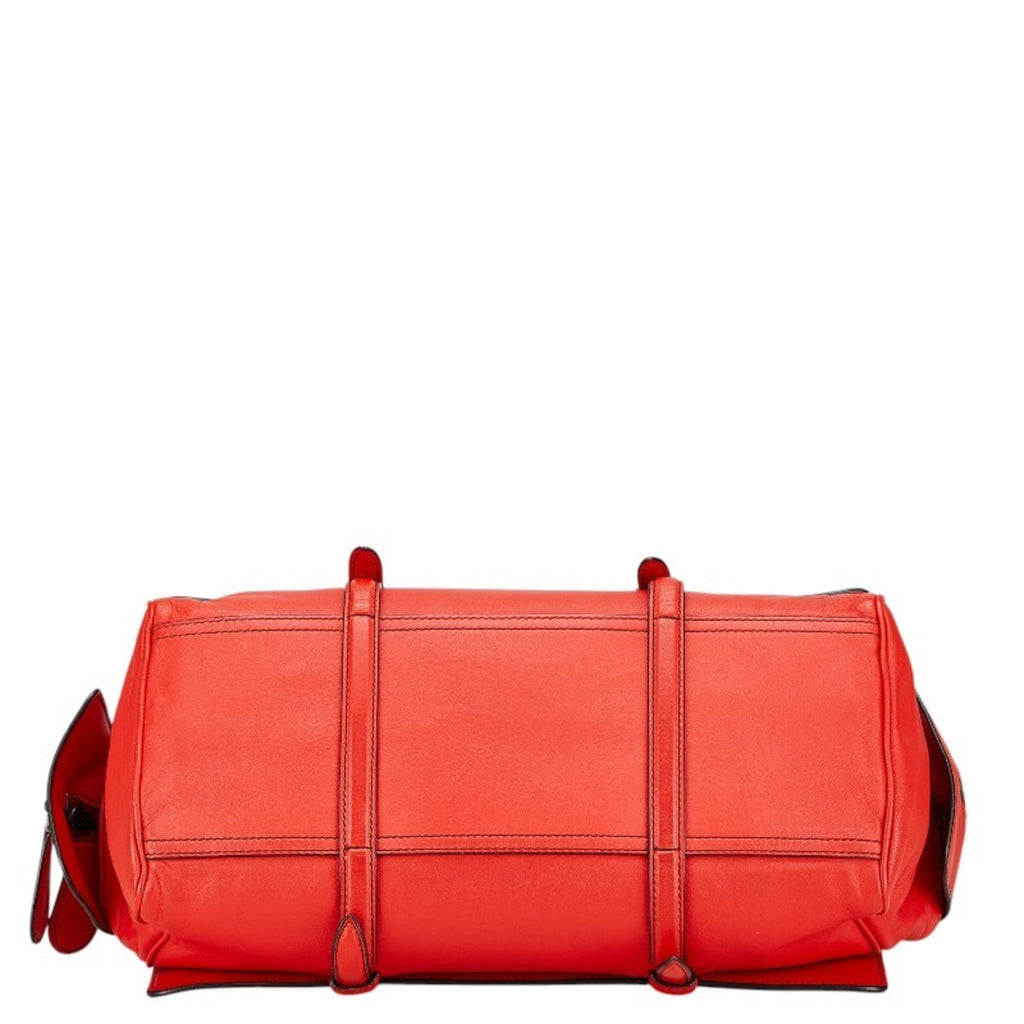 Bottega Veneta Red Color Leather Handbag