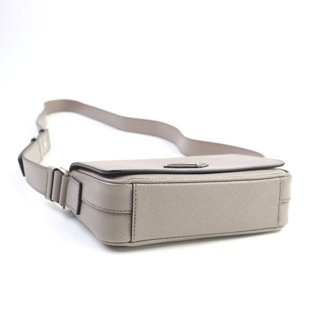 Prada Beige Leather Shoulder Bag