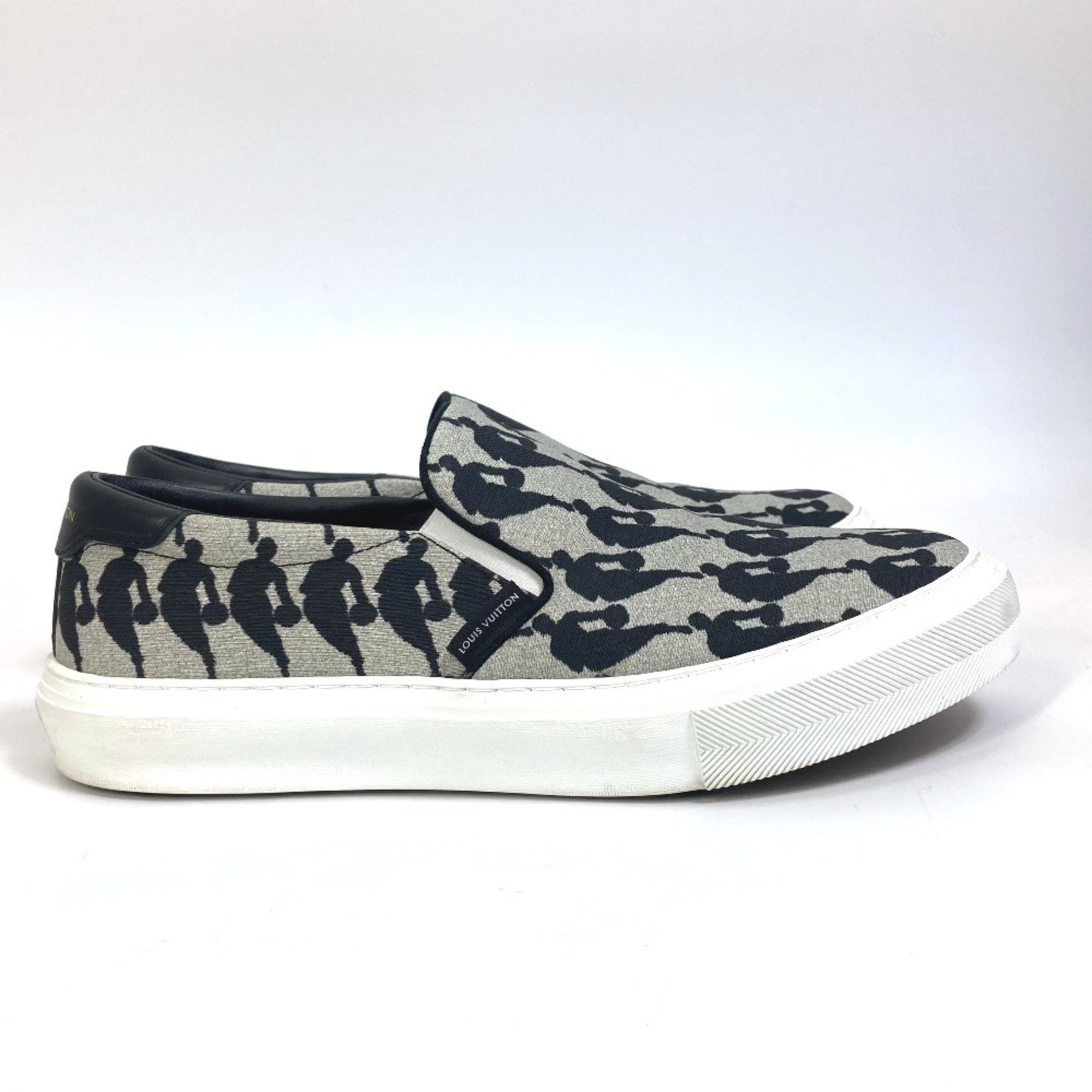 Louis Vuitton Black Gray Sneakers