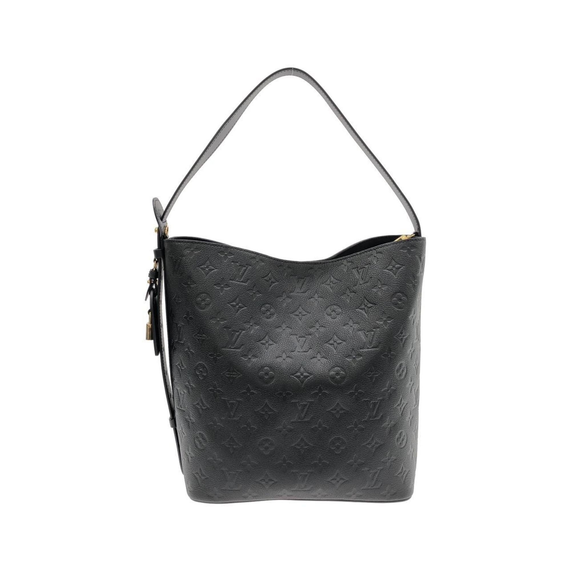 Louis Vuitton Black Monogram Empreinte Shoulder Bag