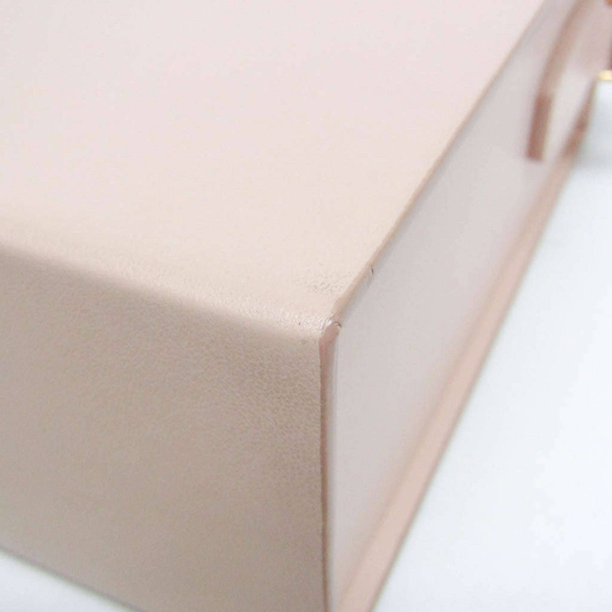 Fendi Pink Leather Shoulder Bag