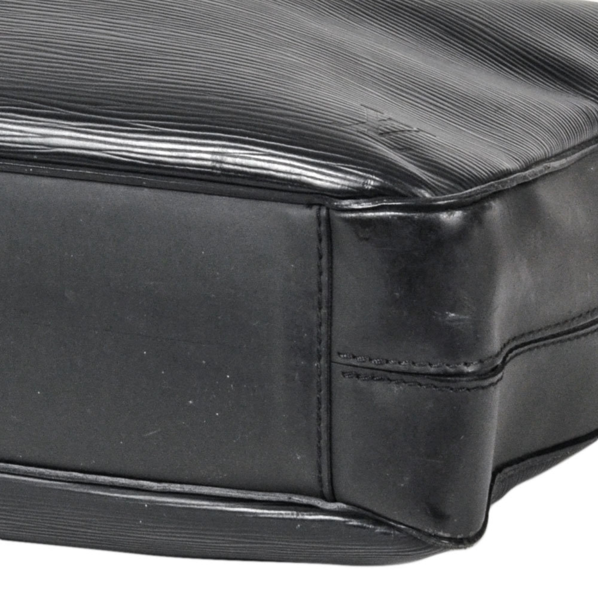 Louis Vuitton Black Noir Epi Leather Shoulder Bag