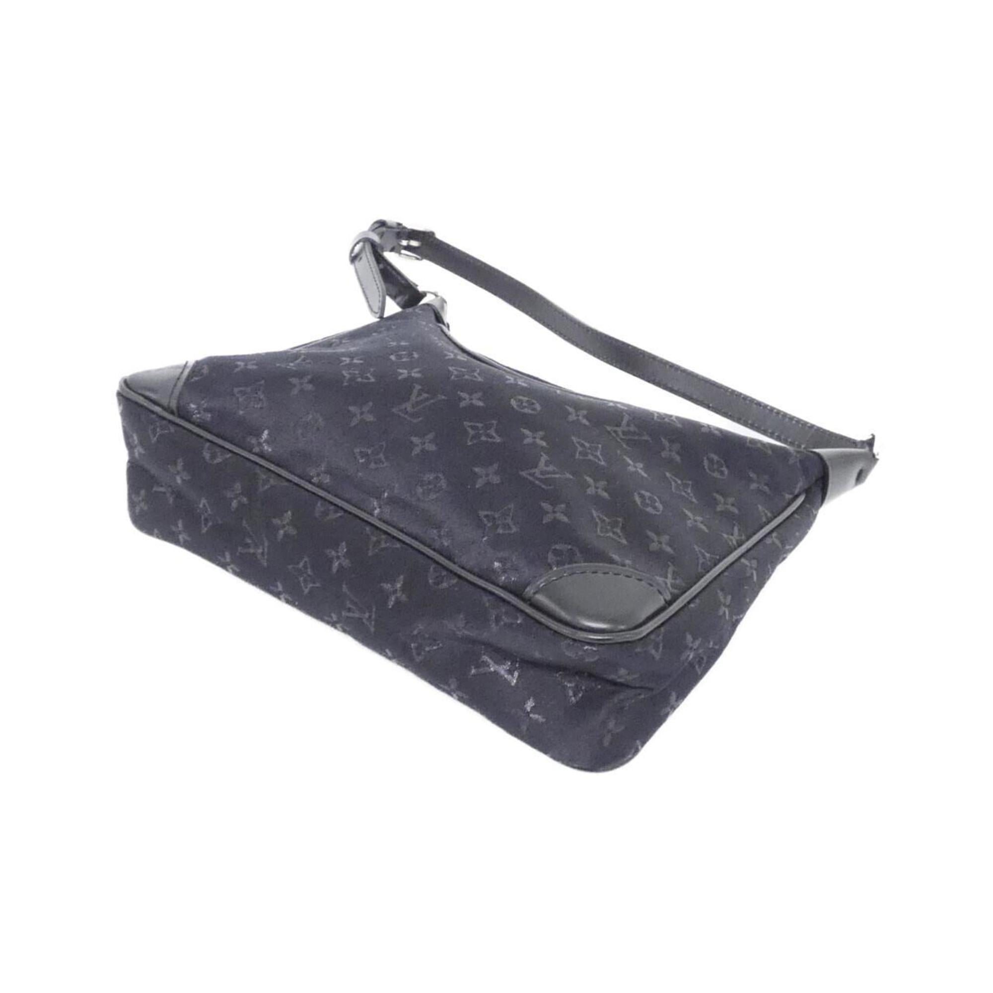 Louis Vuitton Black Satin Shoulder Bag