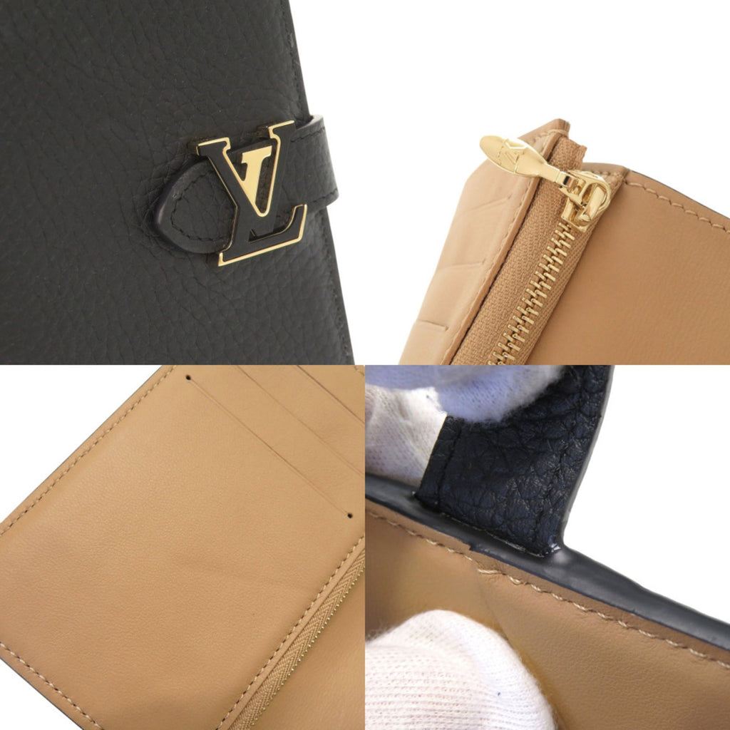 Louis Vuitton Noir Leather Wallet