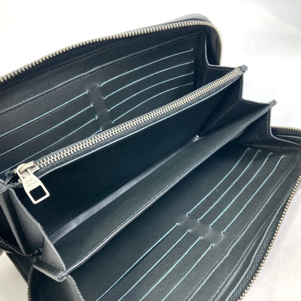 Louis Vuitton Black Noir Damier Infini Leather Coin Purse/Coin Case