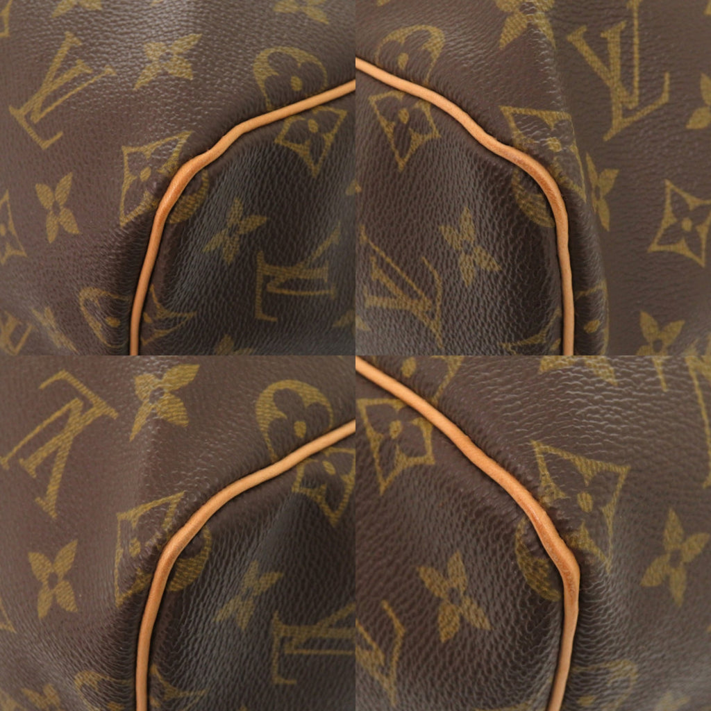 Louis Vuitton Brown Monogram Monogram Boston Bag