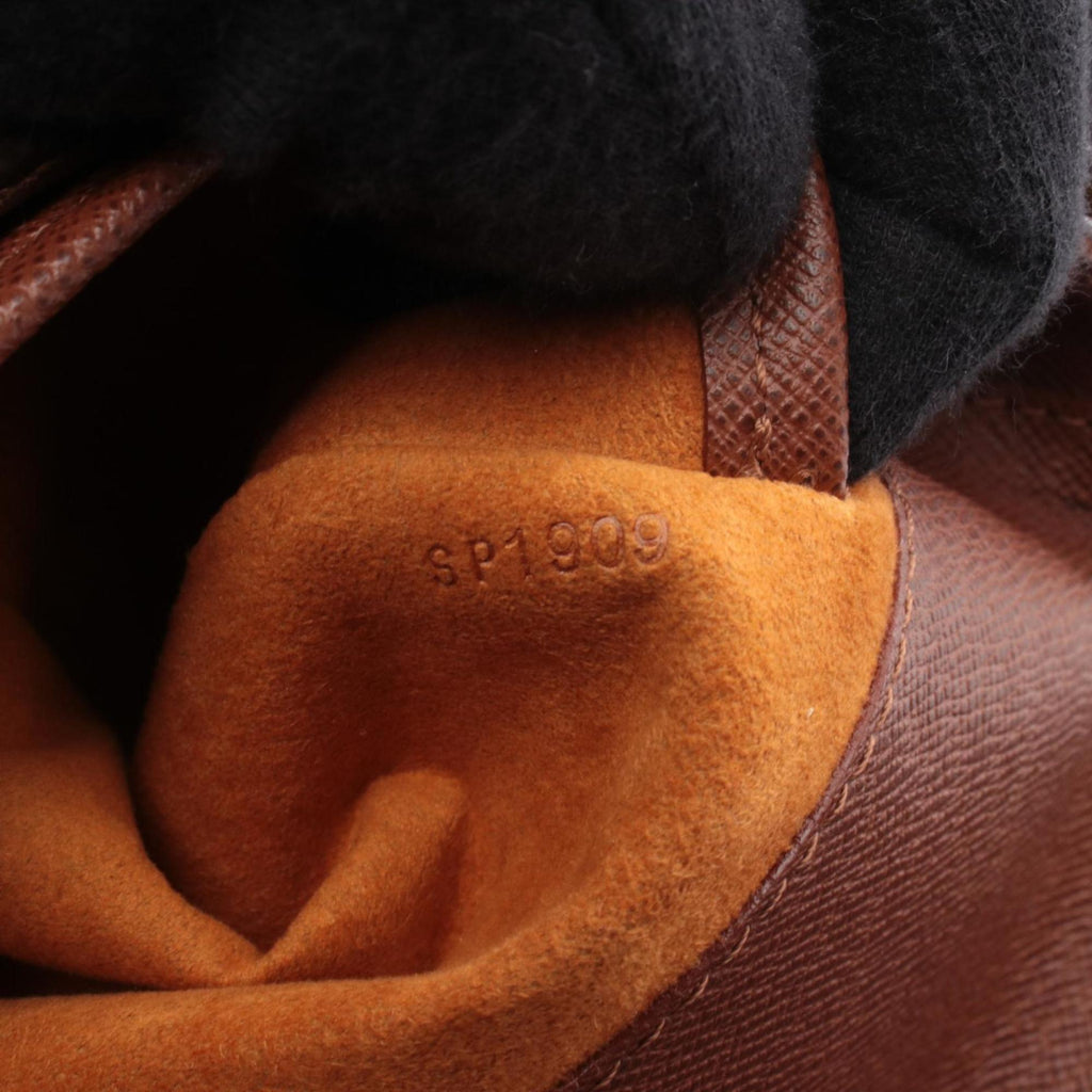 Louis Vuitton Brown Pvc Leather Handbag Shoulder Bag