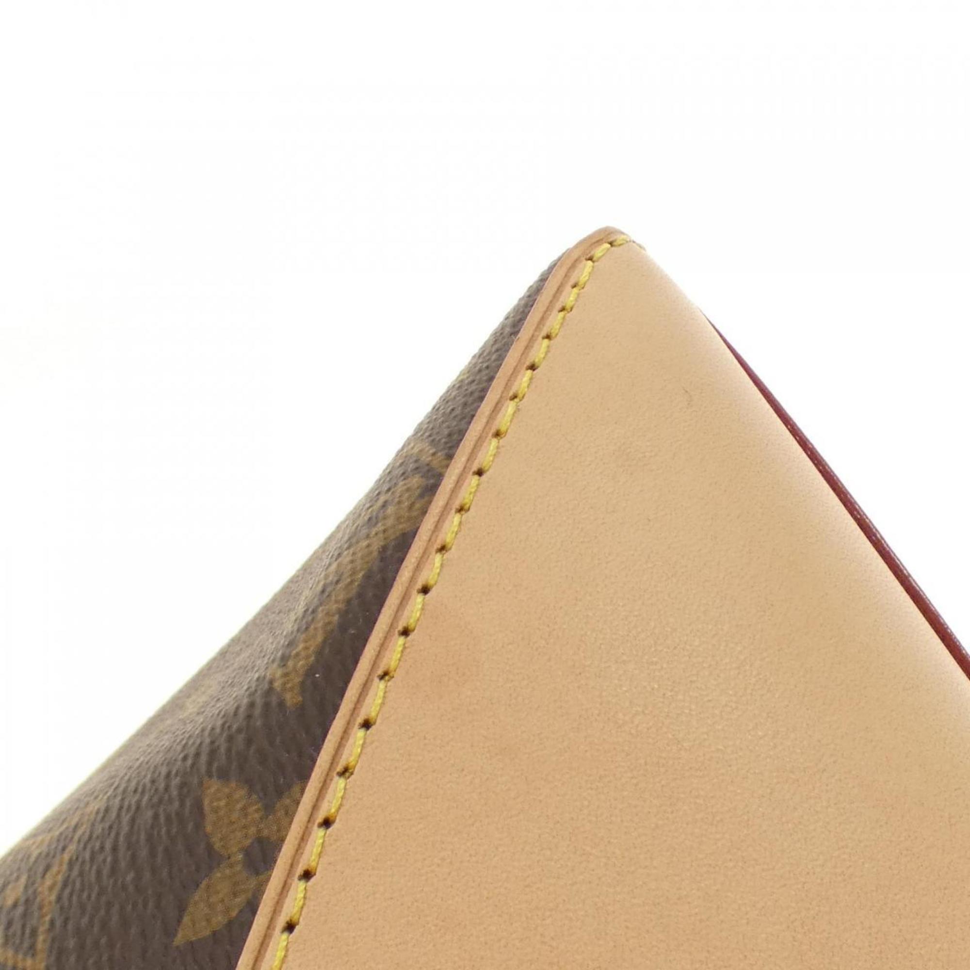 Louis Vuitton Marron Coated Canvas Shoulder Bag
