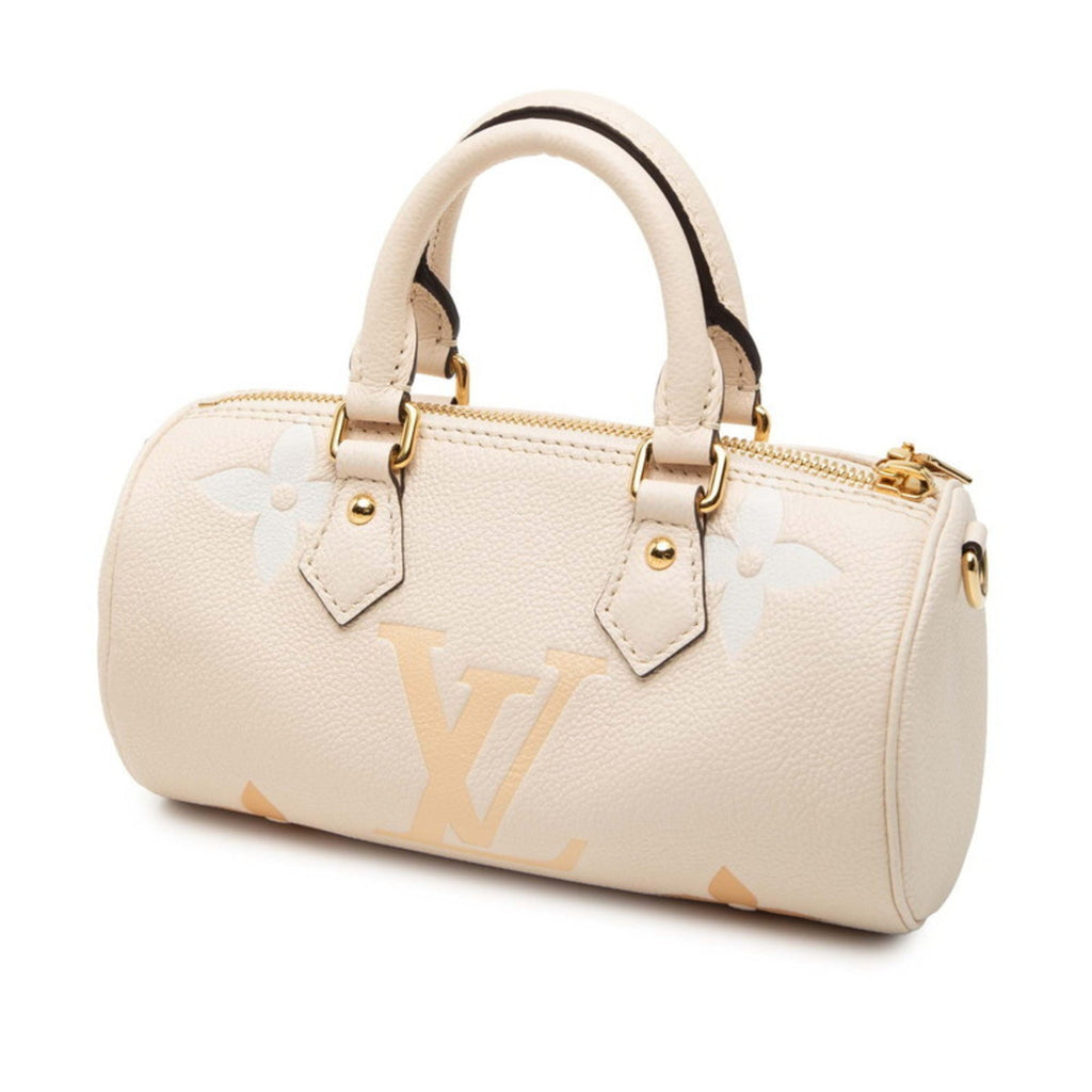 Louis Vuitton Beige Monogram Saffron Monogram Empreinte Handbag Pouch Shoulder Bag