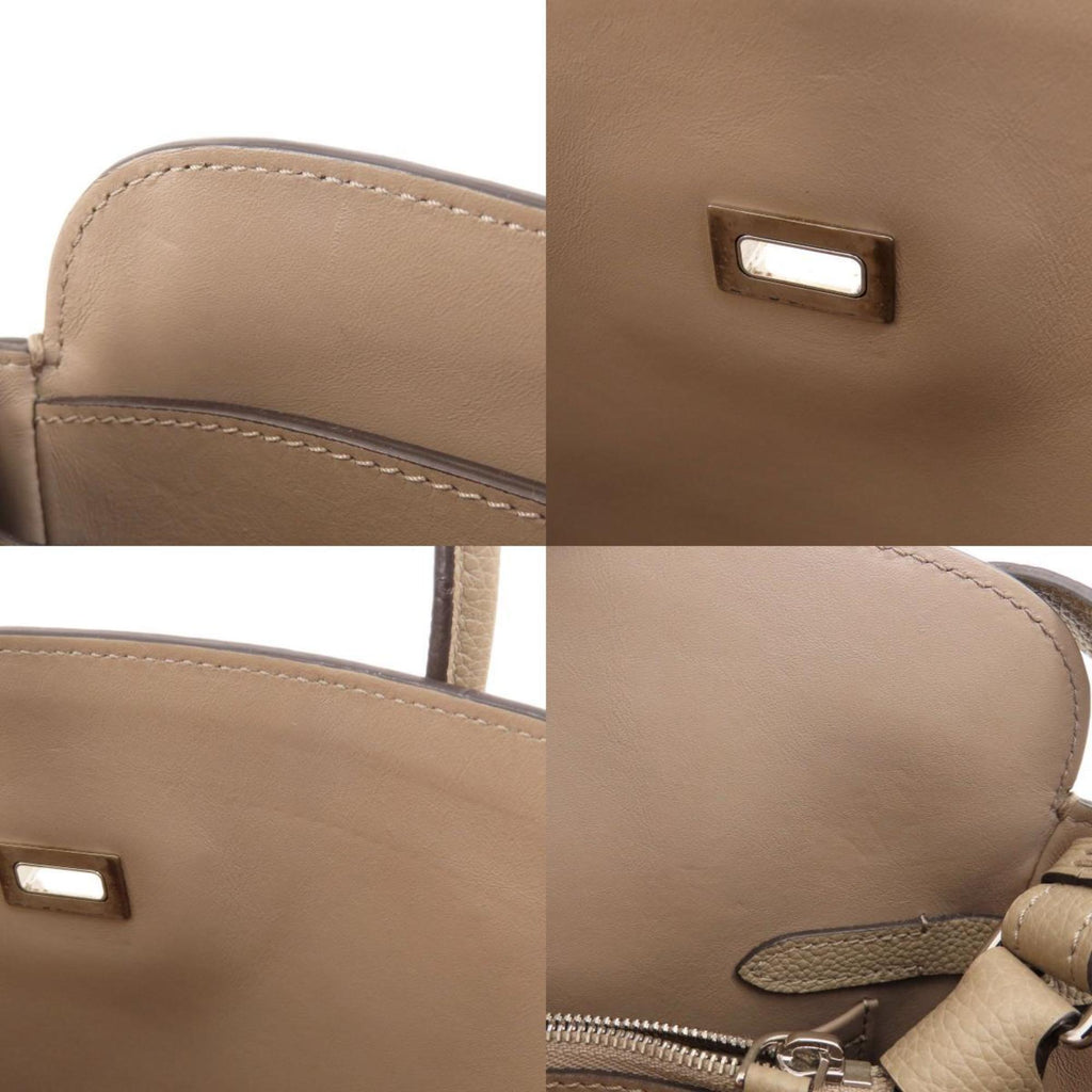 Louis Vuitton Brown Leather Handbag