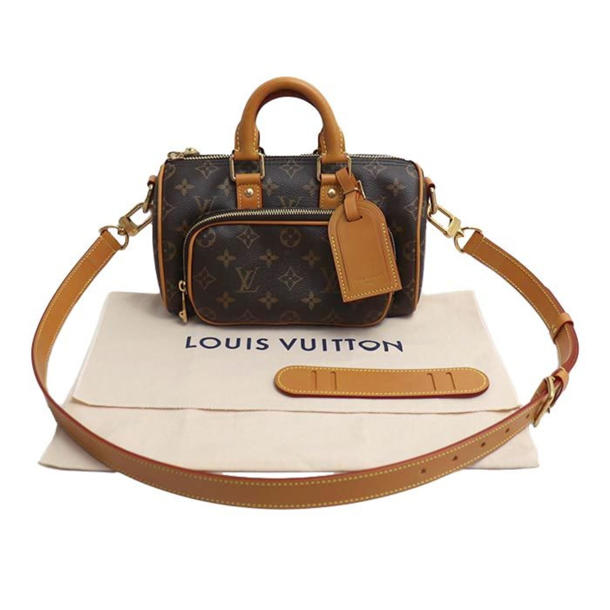 Louis Vuitton Brown Monogram Shoulder Bag