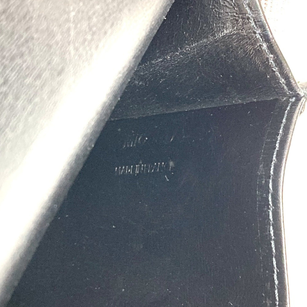 Louis Vuitton Black Leather Clutch Bag