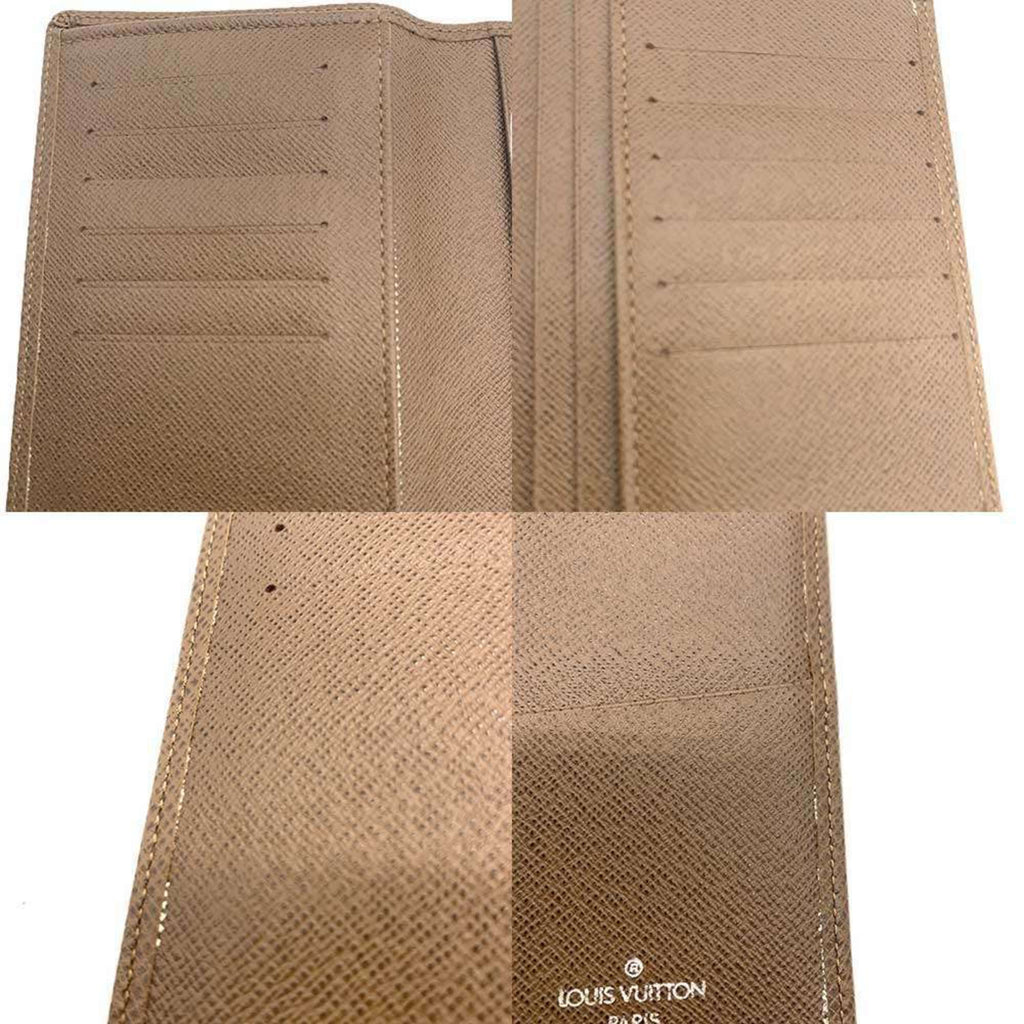 Louis Vuitton Taiga Brown Taiga Leather Wallet