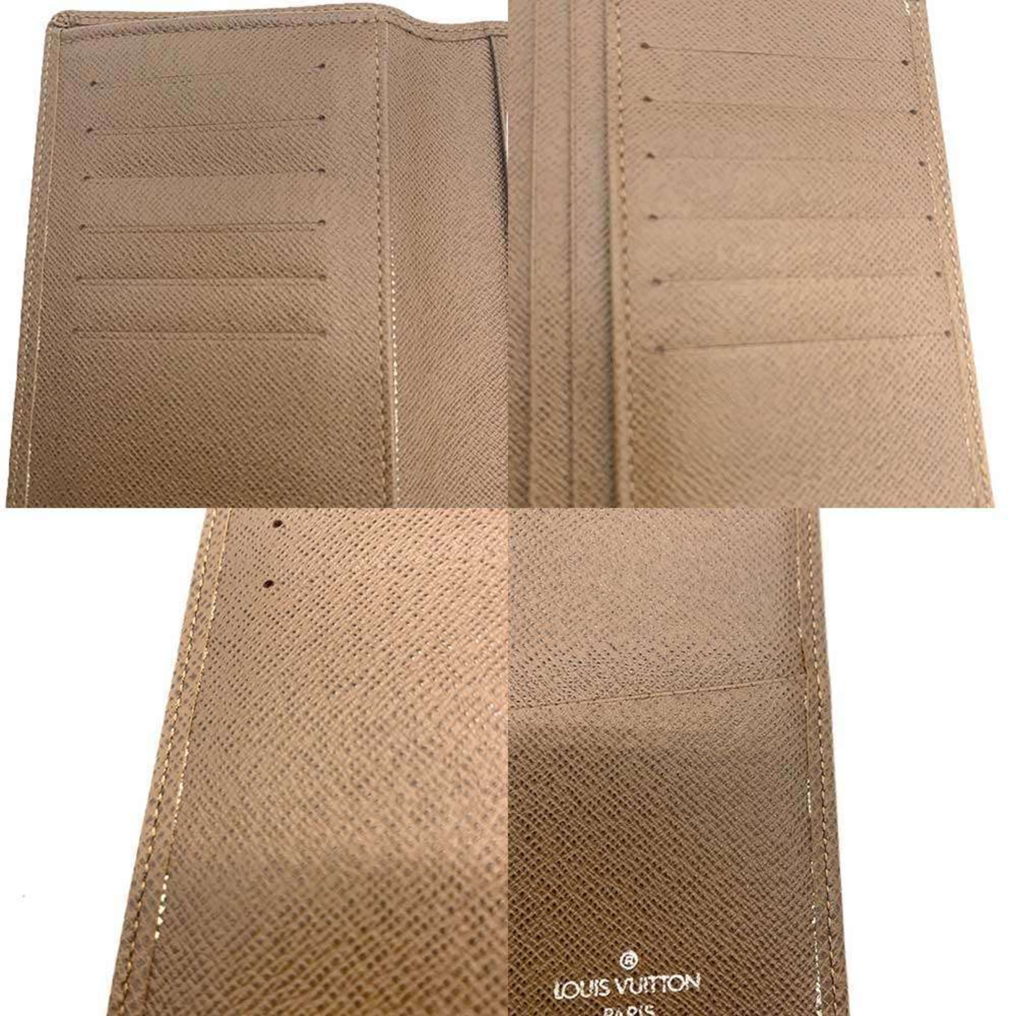 Louis Vuitton Taiga Brown Taiga Leather Wallet