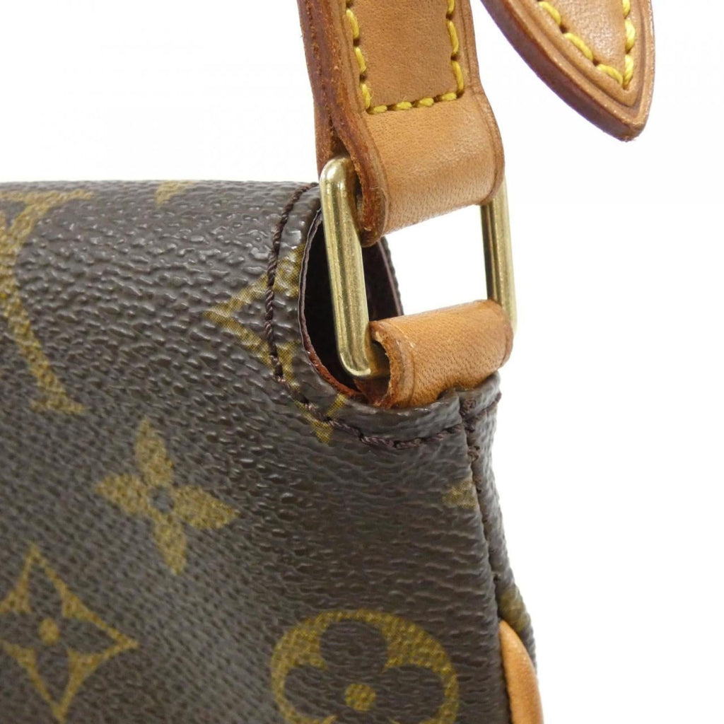Louis Vuitton Marron Coated Canvas Shoulder Bag