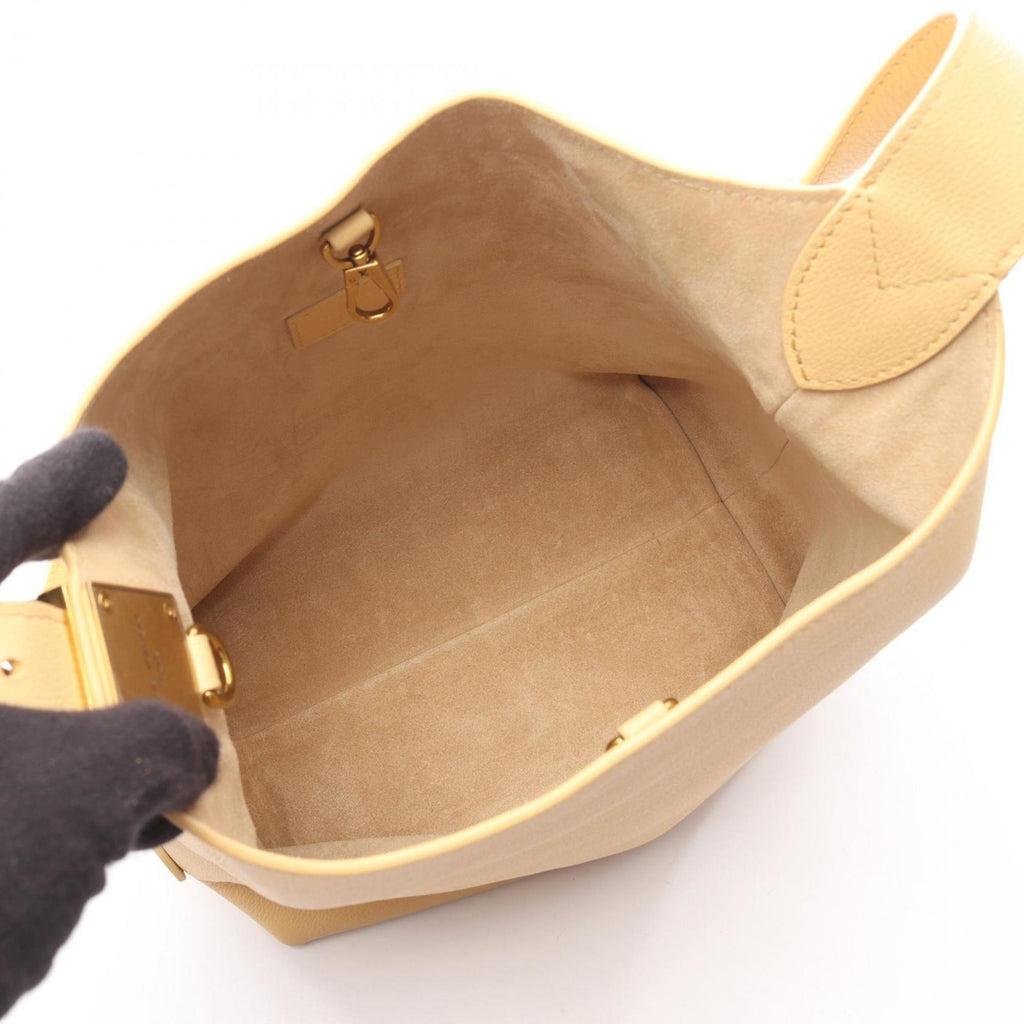 Louis Vuitton Beige Leather Shoulder Bag