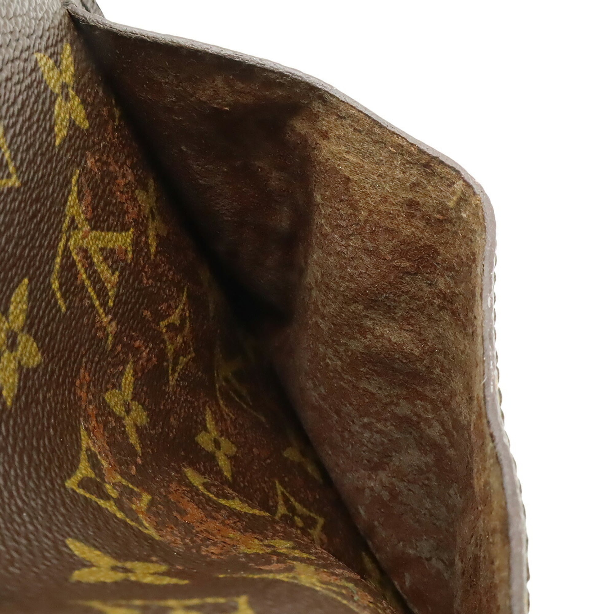 Louis Vuitton Brown Monogram Canvas Pvc Coated Canvas Pochette Shoulder Bag