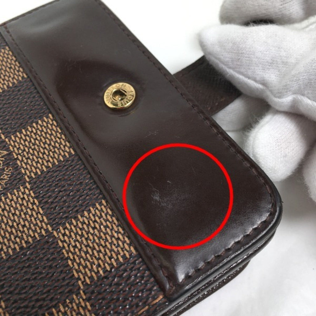 Louis Vuitton Damier Brown Damier Canvas Wallet