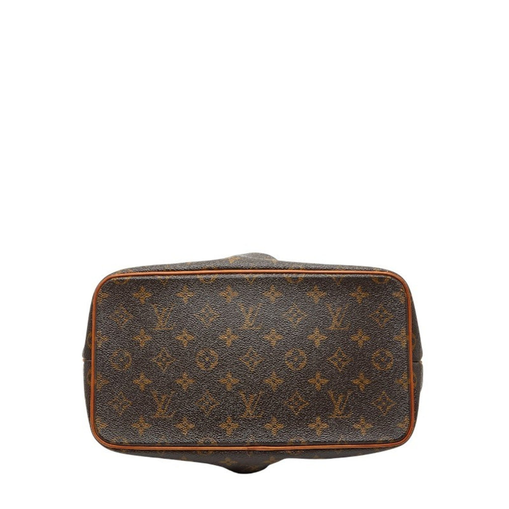Louis Vuitton Brown Pvc Leather Handbag Shoulder Bag