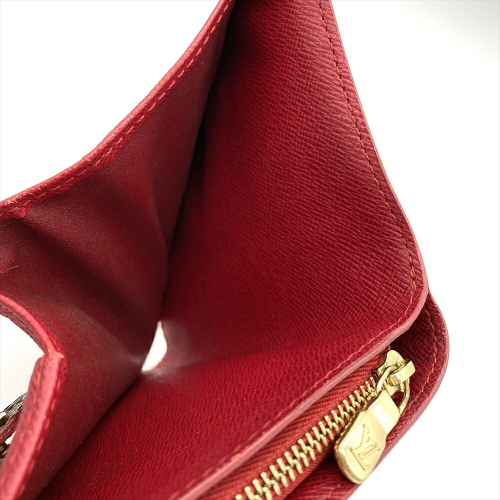 Louis Vuitton Brown Monogram Cherry Leather Wallet