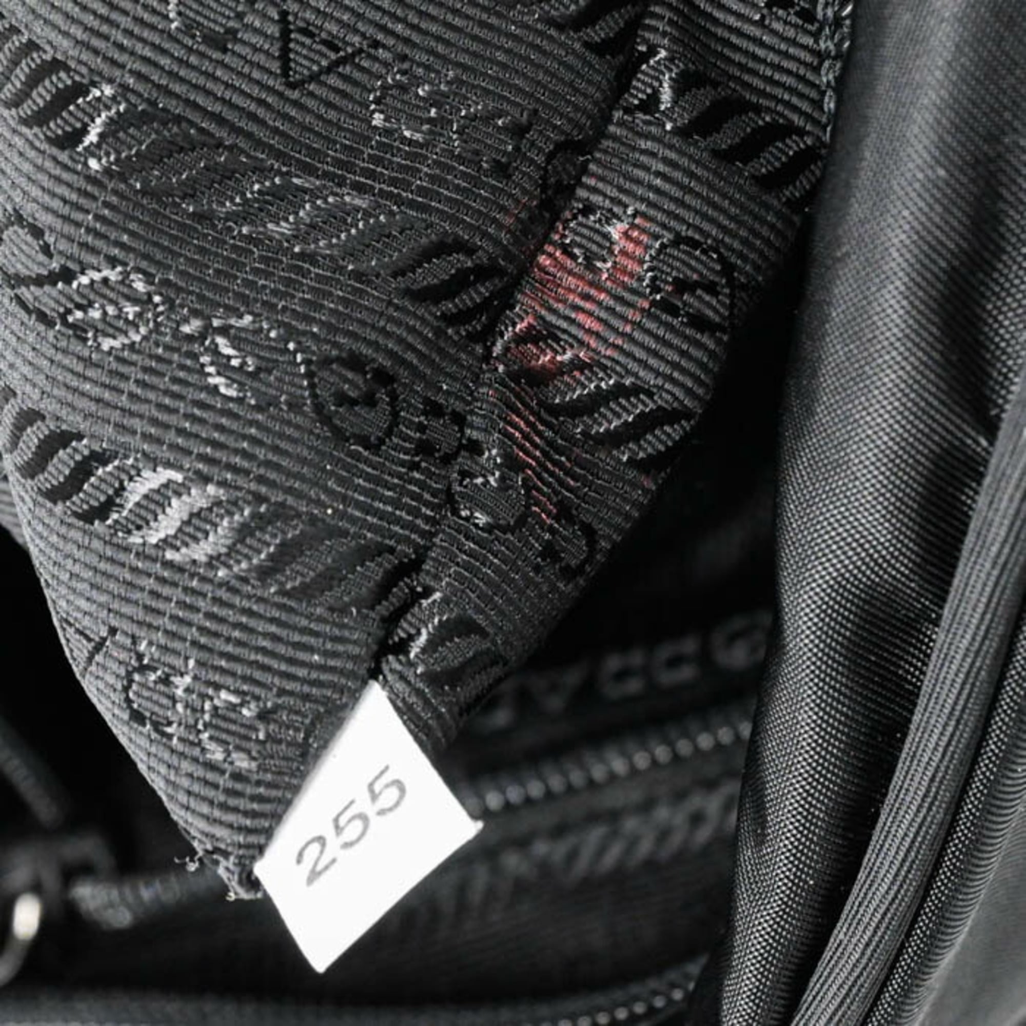 Prada Black Nylon Tessuto Shoulder Bag